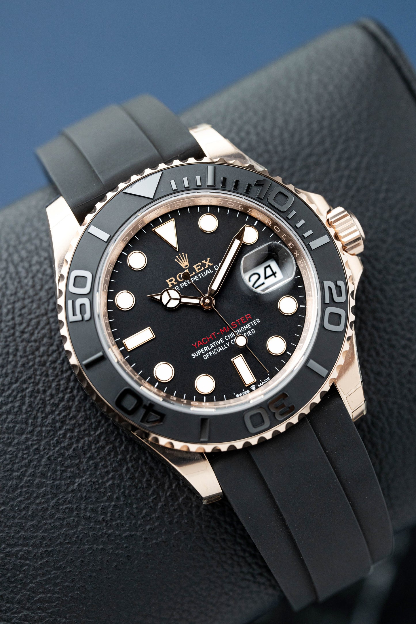 ROLEX YACHT-MASTER 40 EVEROSE GOLD REF: 126655 (2022)