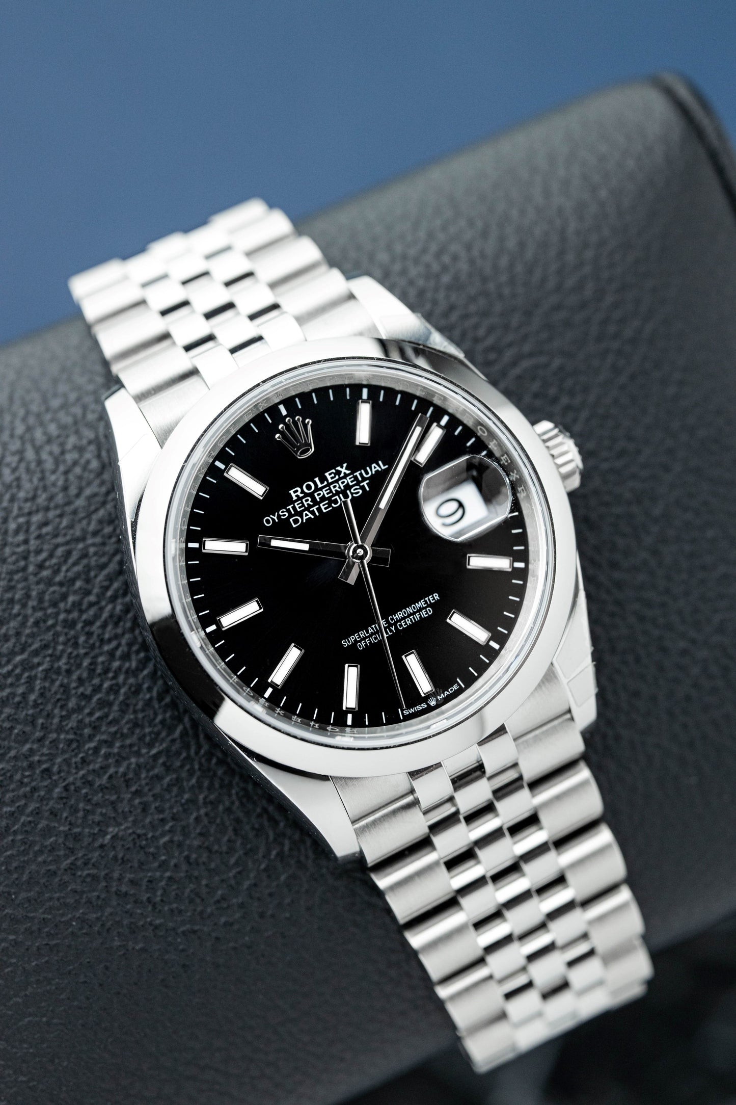 ROLEX DATEJUST 36 BLACK JUBILEE REF: 126200 (2025)