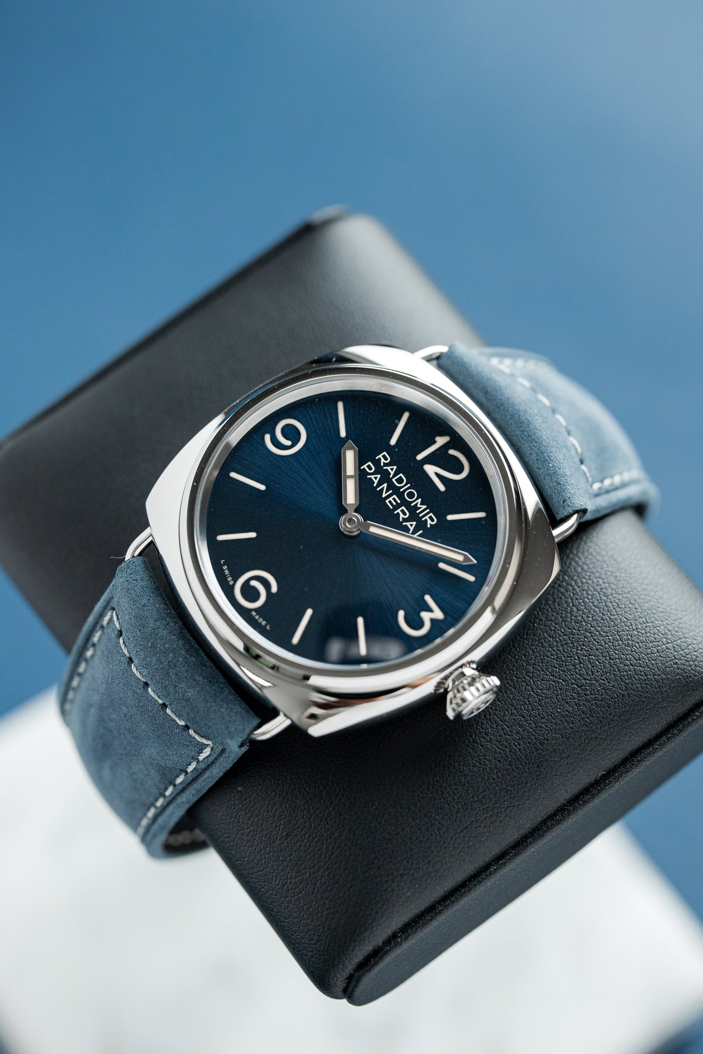 PANERAI RADIOMIR OFFICINE BLUE REF: PAM01383