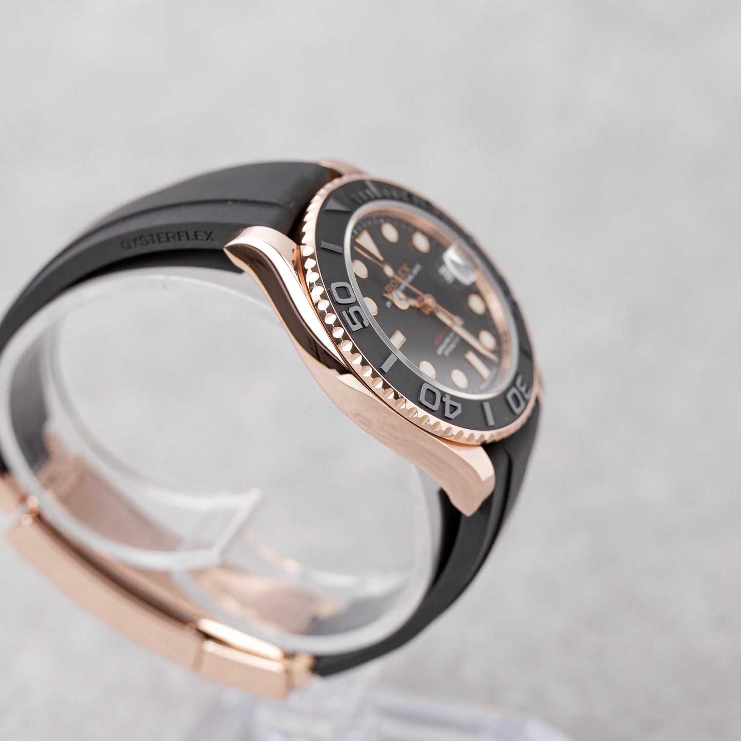 ROLEX YACHT-MASTER 37 EVEROSE GOLD REF: 268655