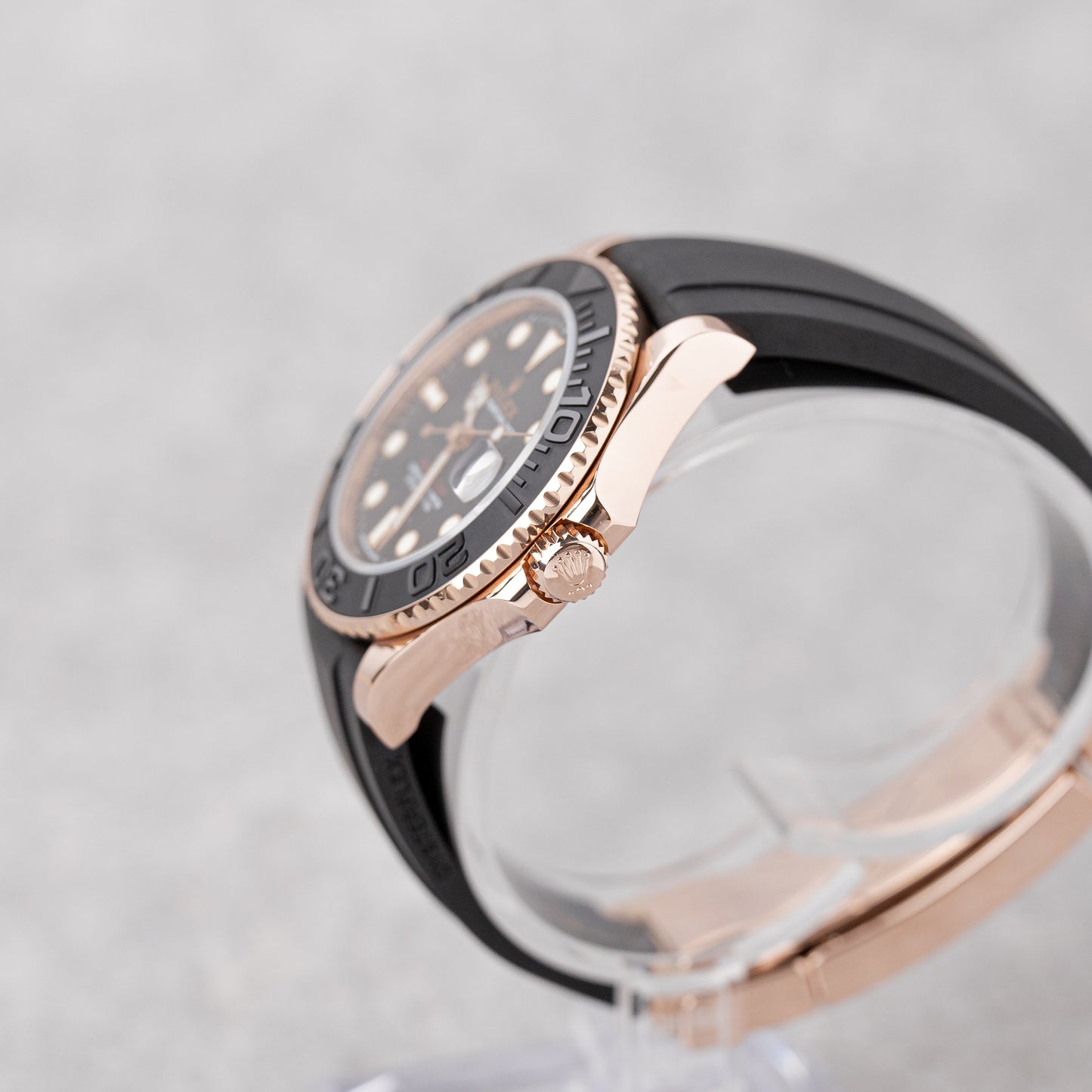 ROLEX YACHT-MASTER 37 EVEROSE GOLD REF: 268655