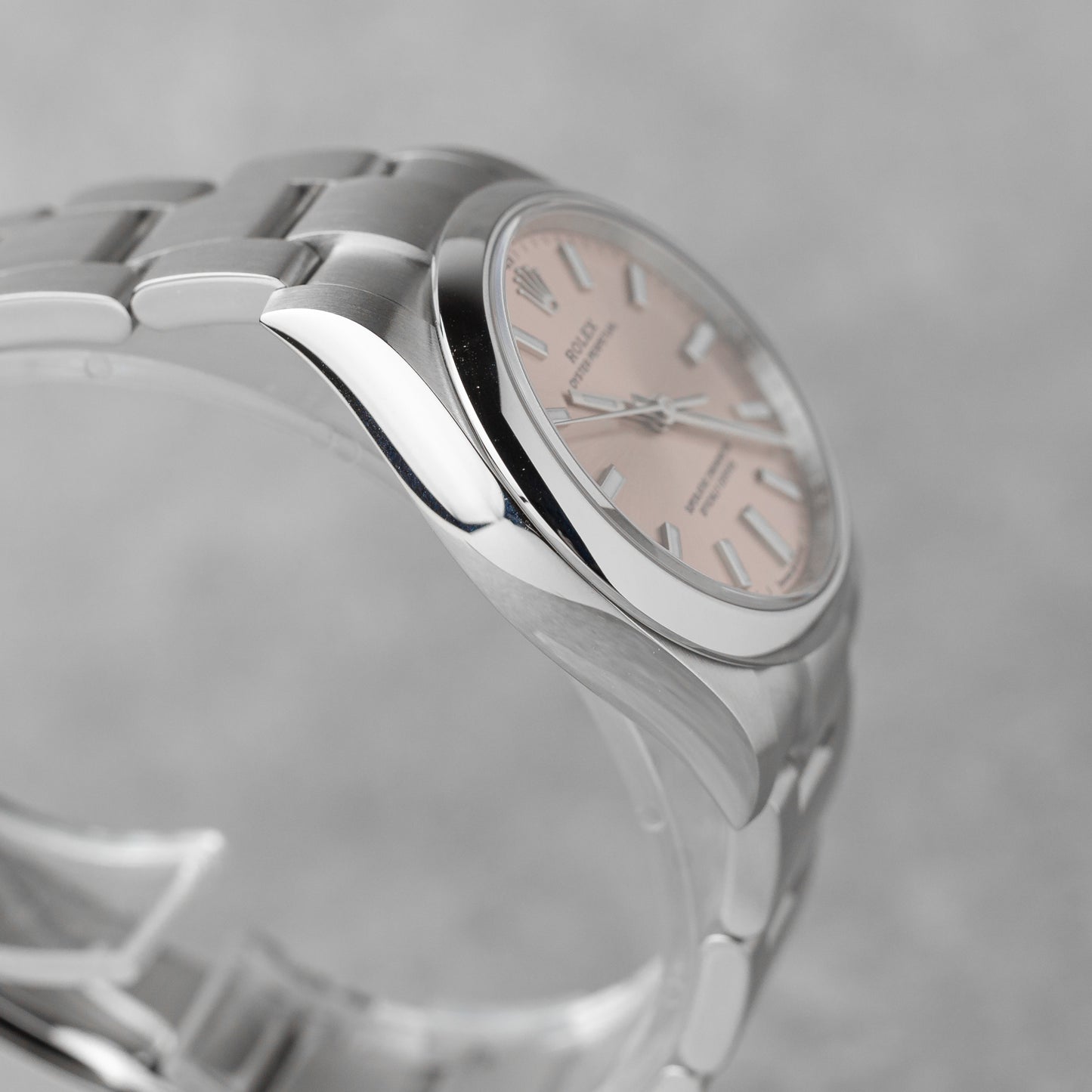 ROLEX OYSTER PERPETUAL 34 'PINK DIAL' REF: 124200 (2024)