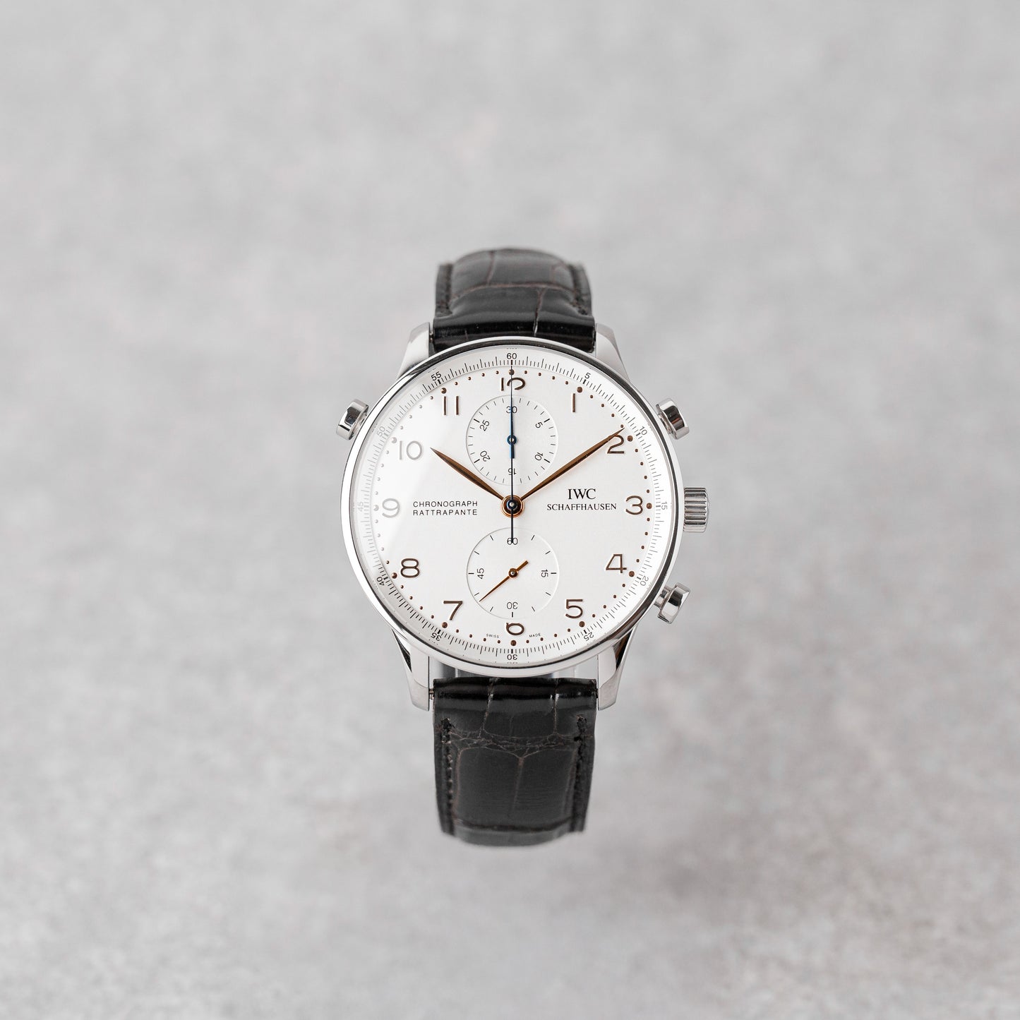 IWC PORTUGIESER CHRONOGRAPH RATTRAPANTE REF: IW3712 (NOS)