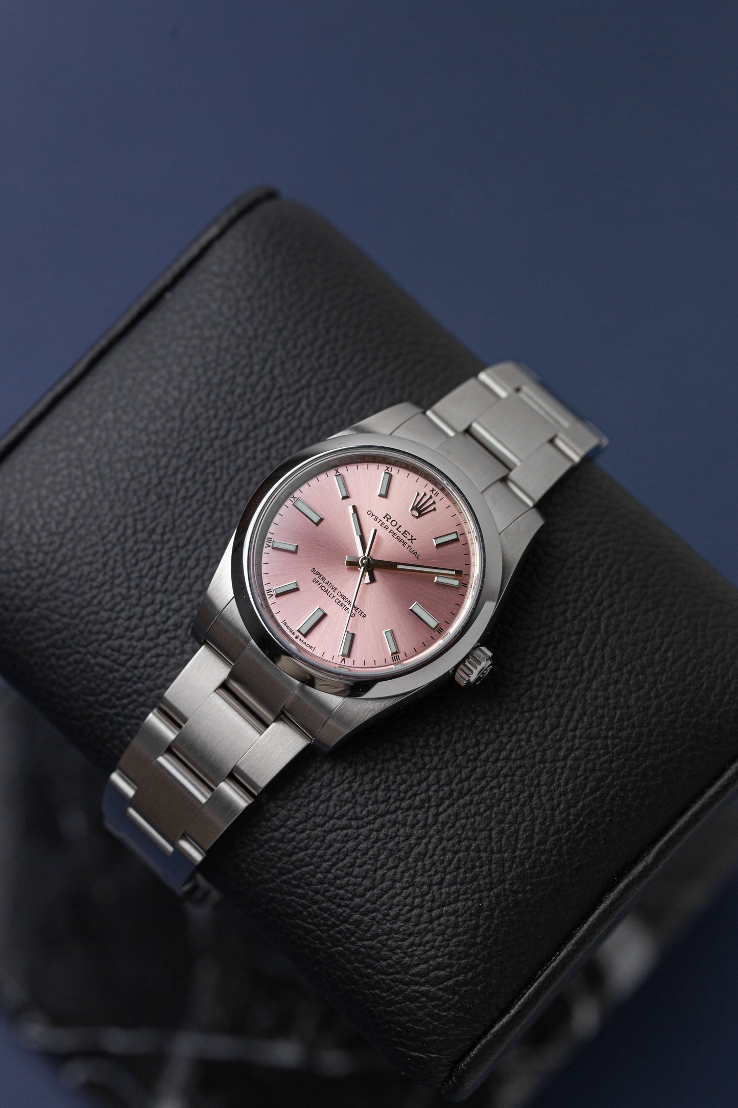 ROLEX OYSTER PERPETUAL 34 'PINK DIAL' REF: 124200 (2024)