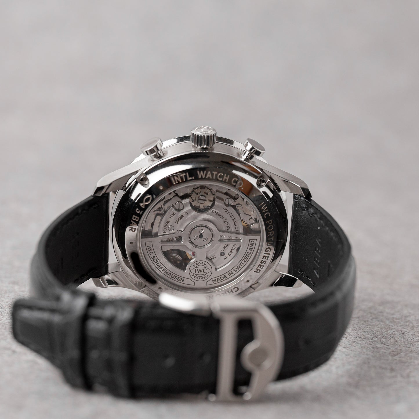IWC PORTUGIESER CHRONOGRAPH BLUE DIAL REF: IW371606