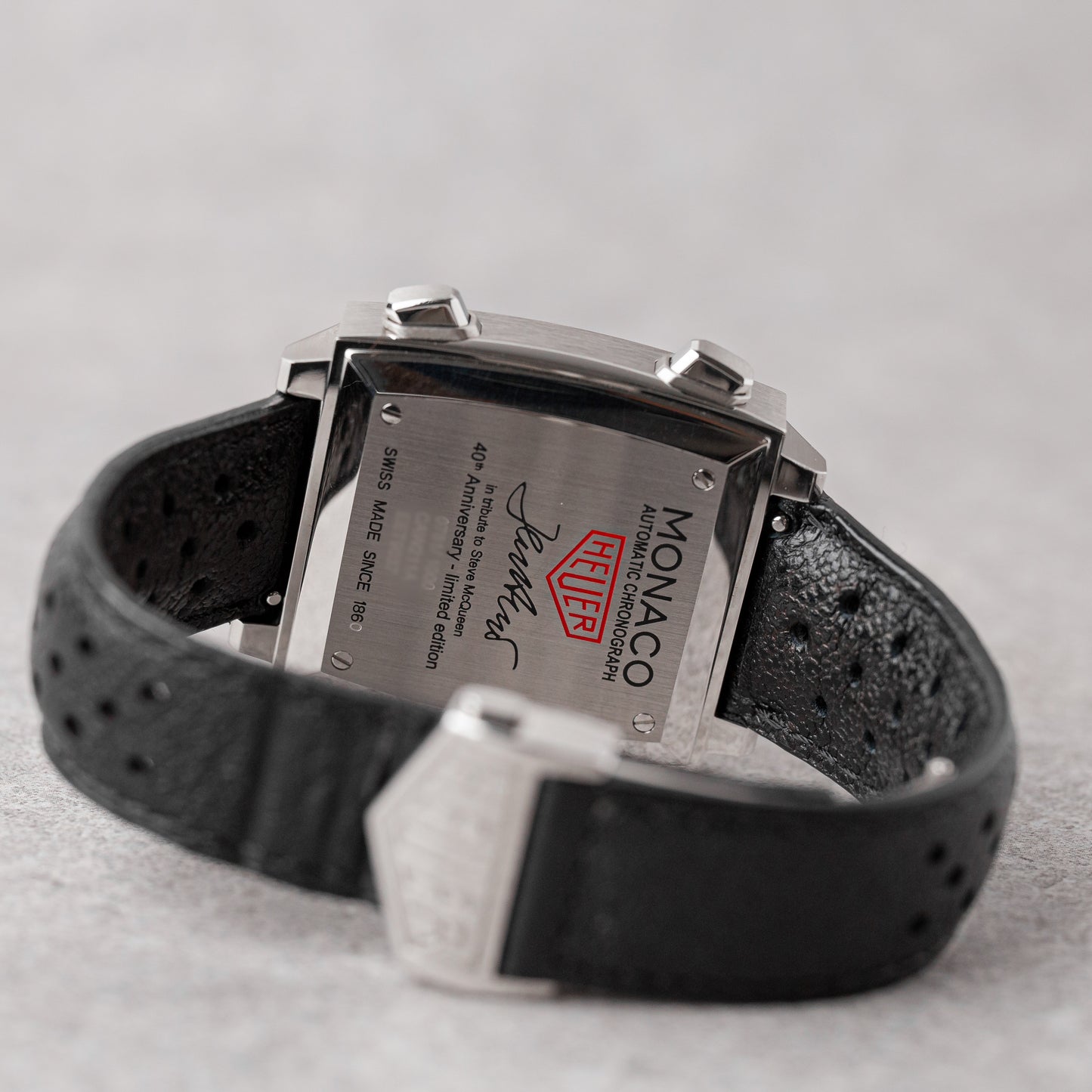TAG HEUER MONACO 40TH ANNIVERSARY 'STEVE MCQUEEN' REF: CAW211A.EB0026