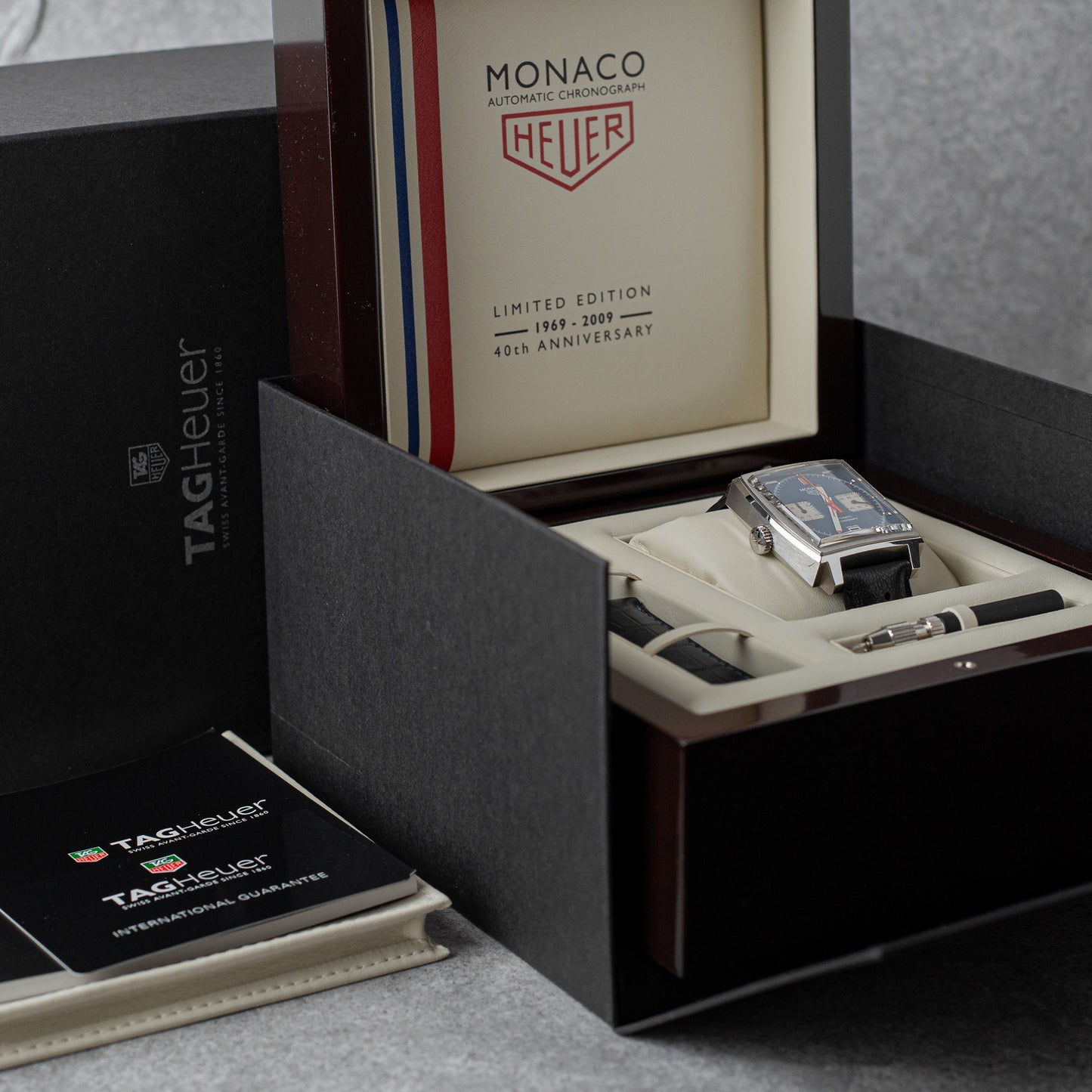 TAG HEUER MONACO 40TH ANNIVERSARY 'STEVE MCQUEEN' REF: CAW211A.EB0026