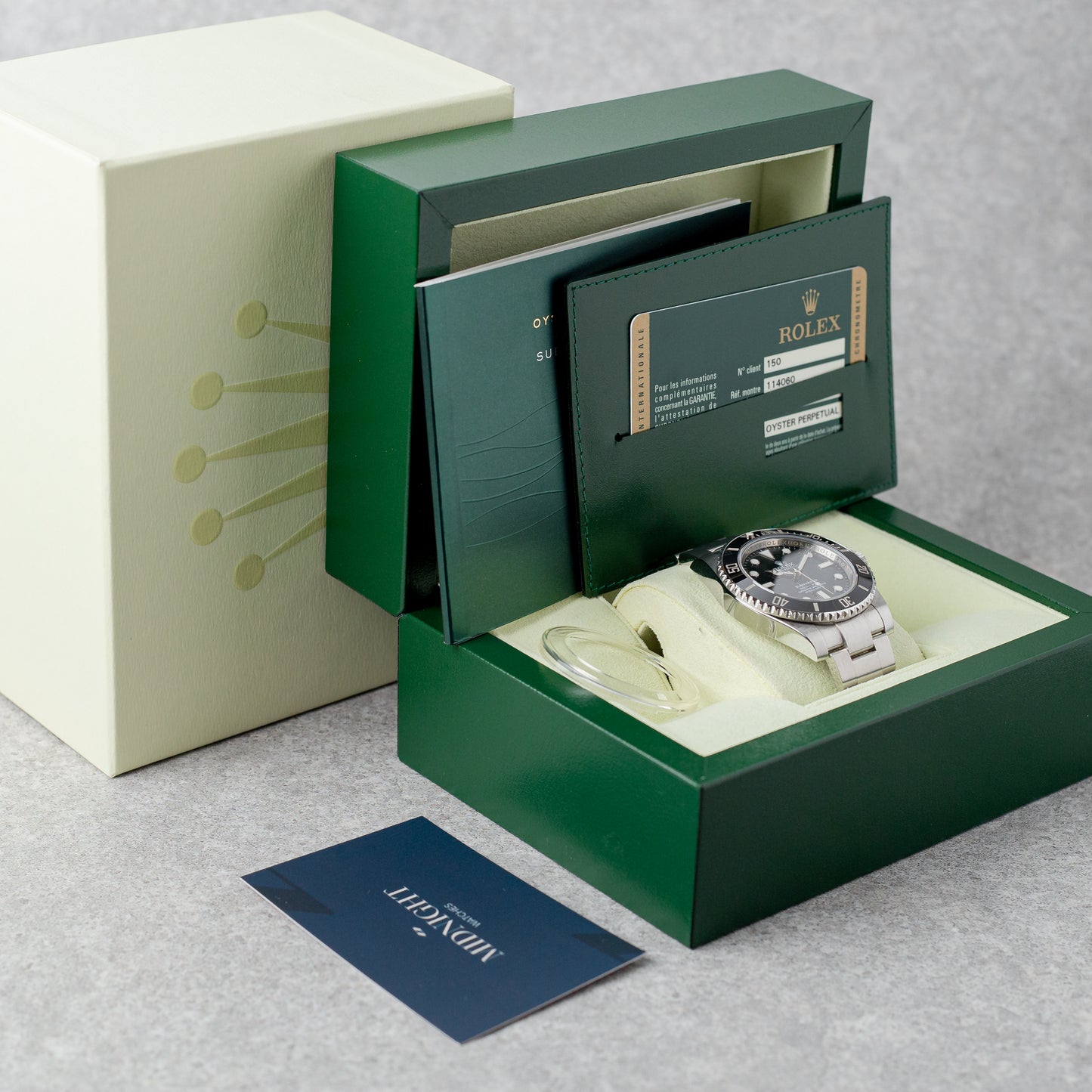 ROLEX SUBMARINER NO DATE REF: 114060