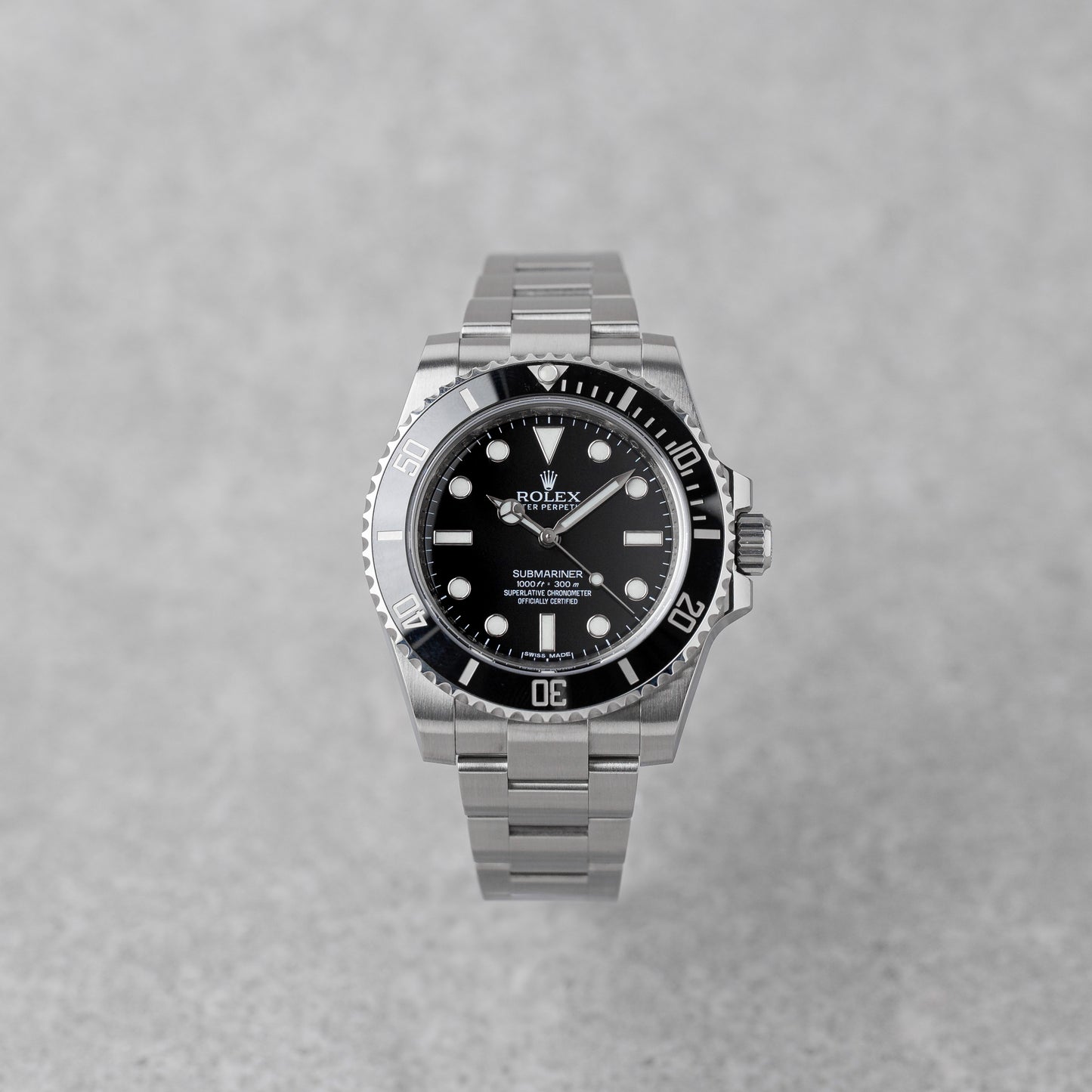 ROLEX SUBMARINER NO DATE REF: 114060