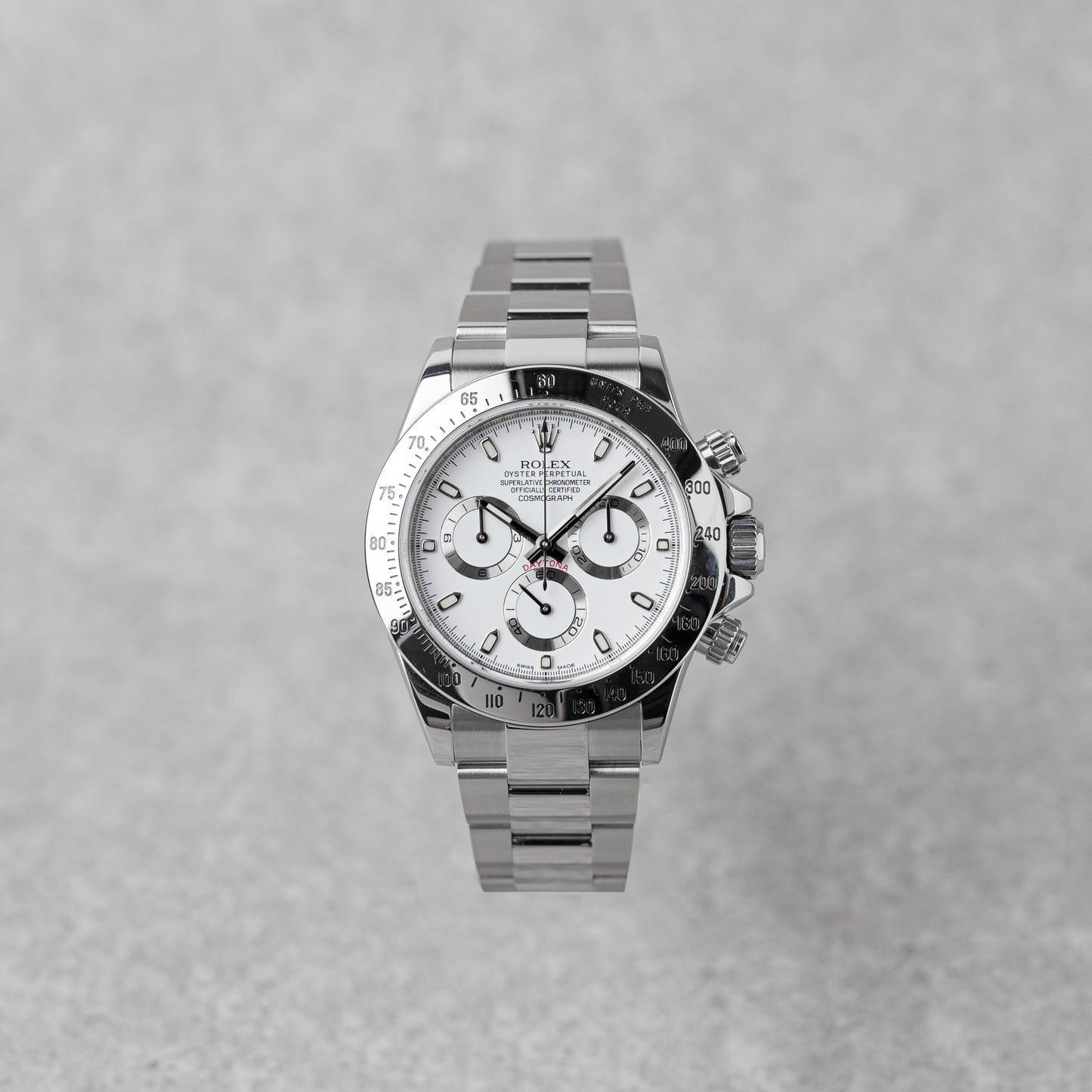 ROLEX DAYTONA 'WHITE APH DIAL" REF: 116520