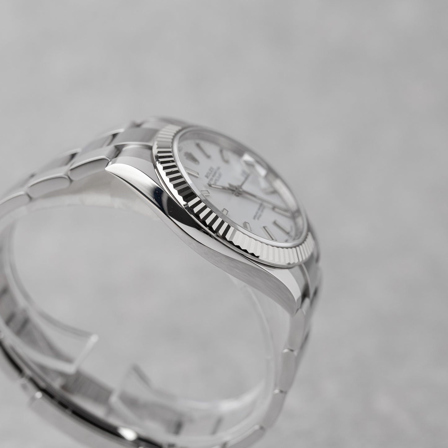 ROLEX DATEJUST 41 WHITE DIAL REF: 126334
