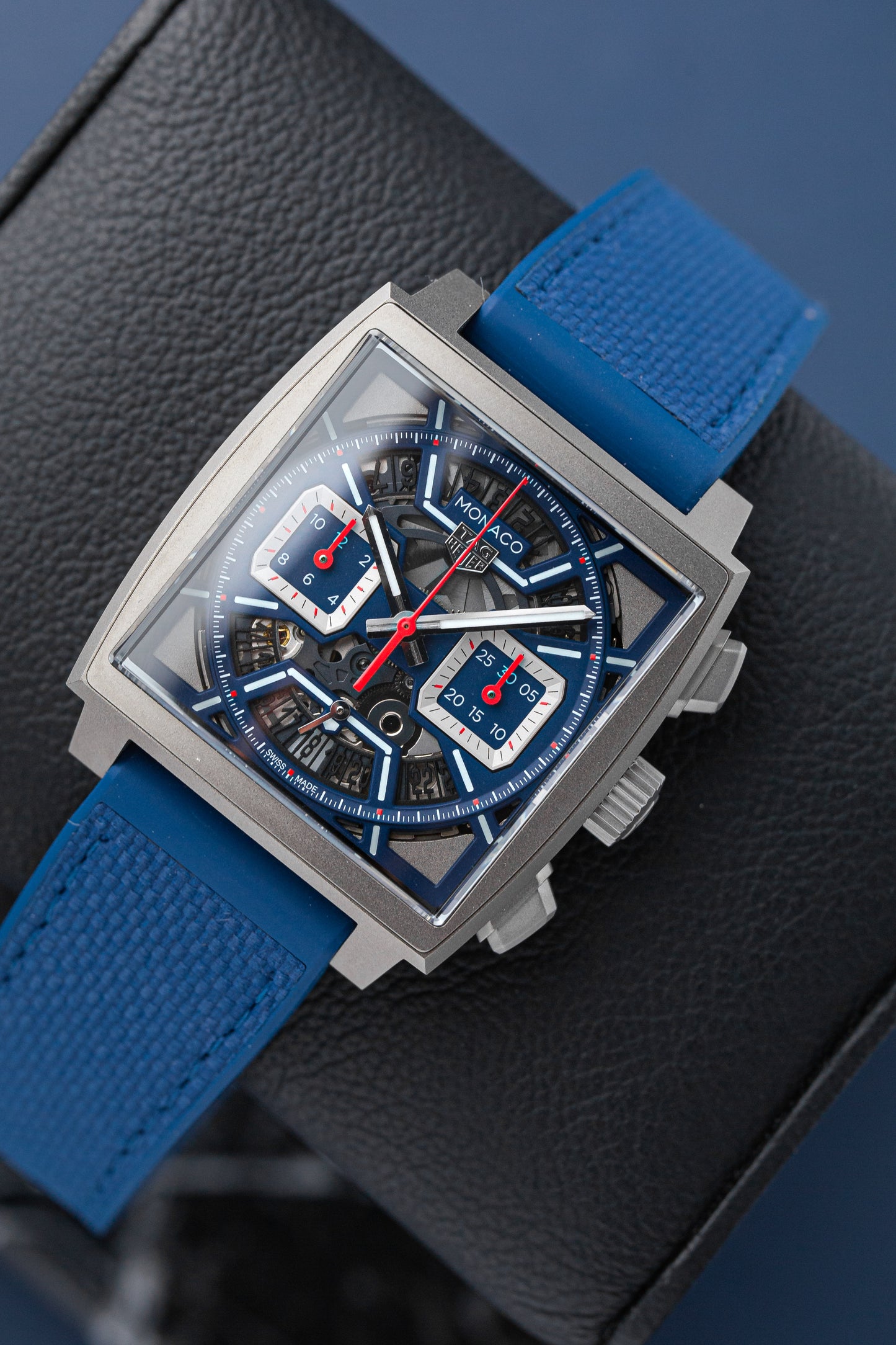TAG HEUER MONACO SKELETON REF: CBL2182.FT6235