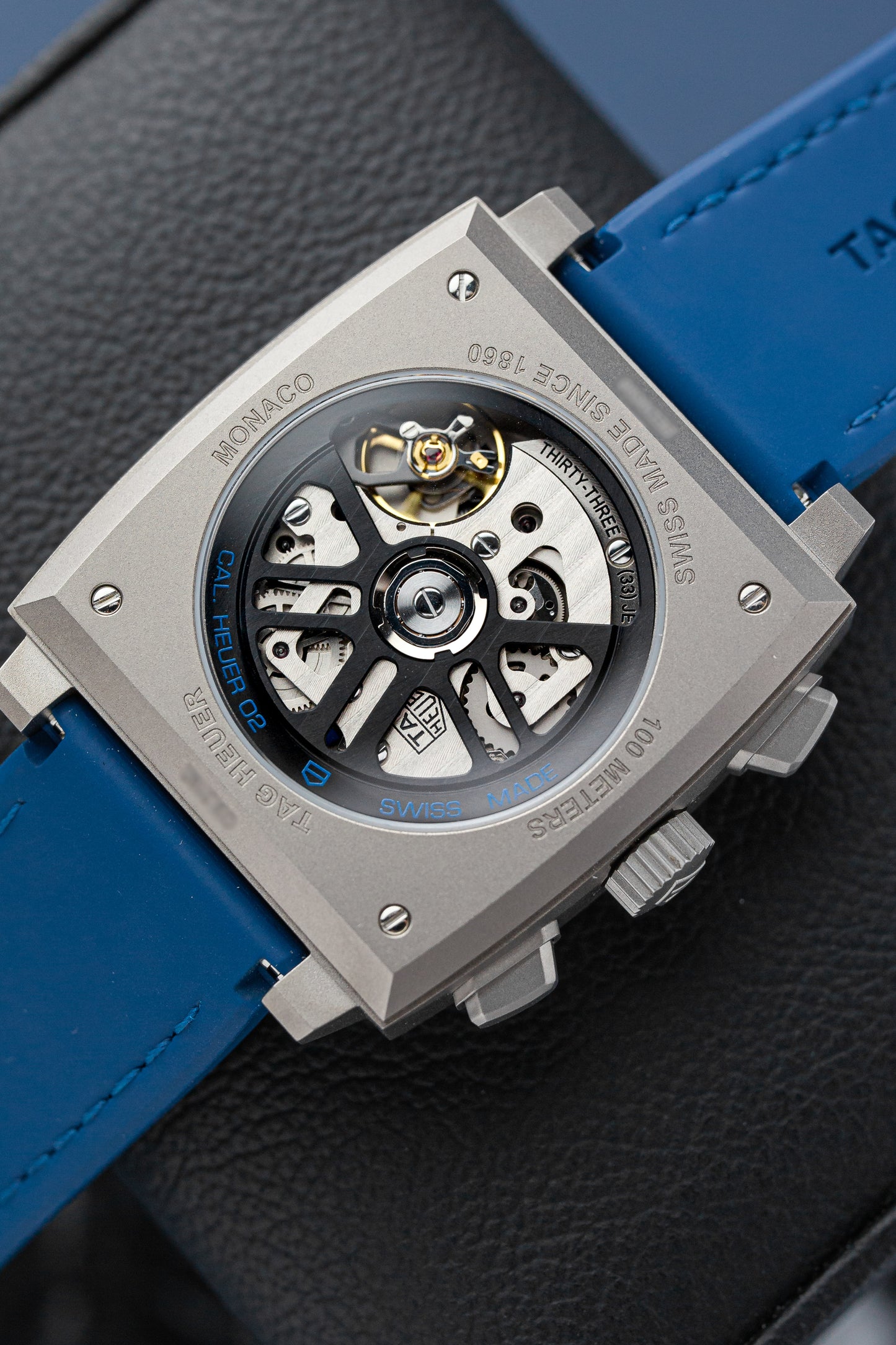 TAG HEUER MONACO SKELETON REF: CBL2182.FT6235