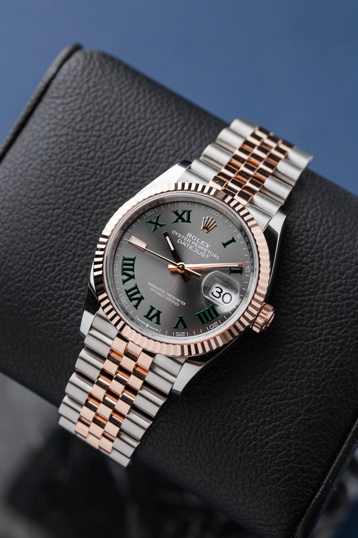 ROLEX DATEJUST 36 WIMBLEDON REF: 126234