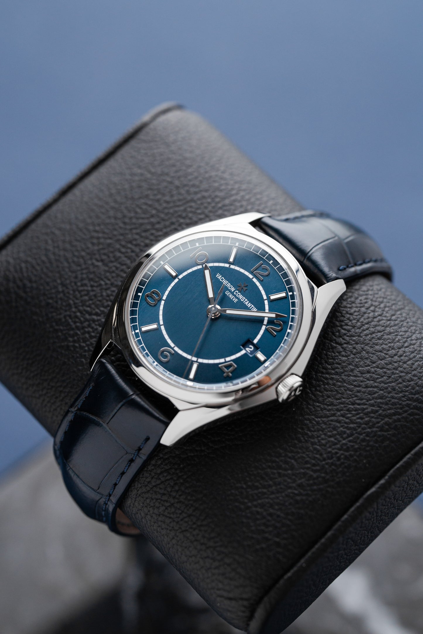 VACHERON CONSTANTIN FIFTYSIX BLUE REF: 4600E/000A-B487