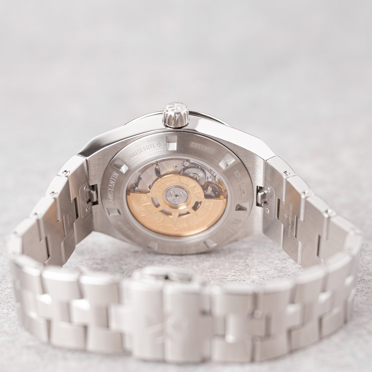 VACHERON CONSTANTIN OVERSEAS BROWN DIAMONDS 37MM REF: 2305V/100A-B171