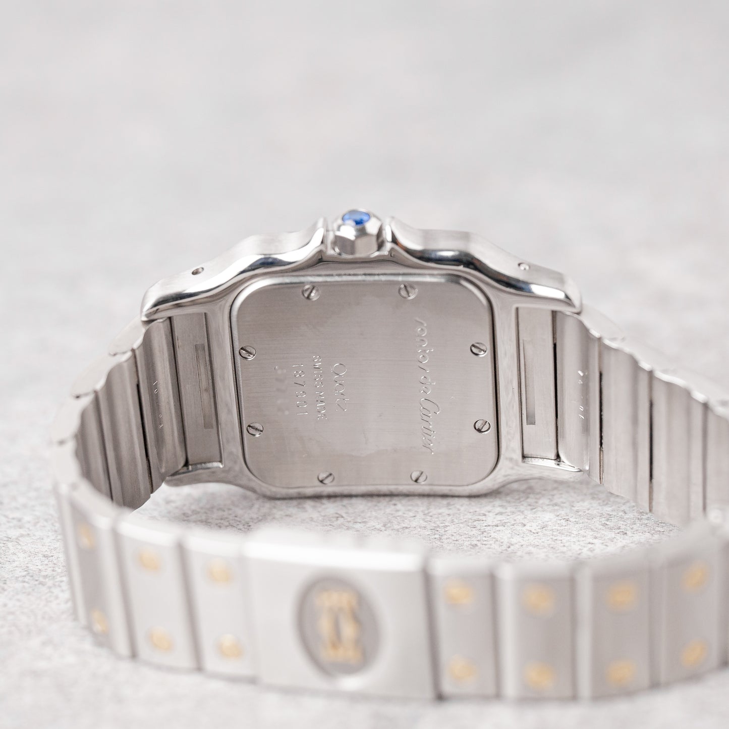 CARTIER SANTOS GALBEE REF: 187901