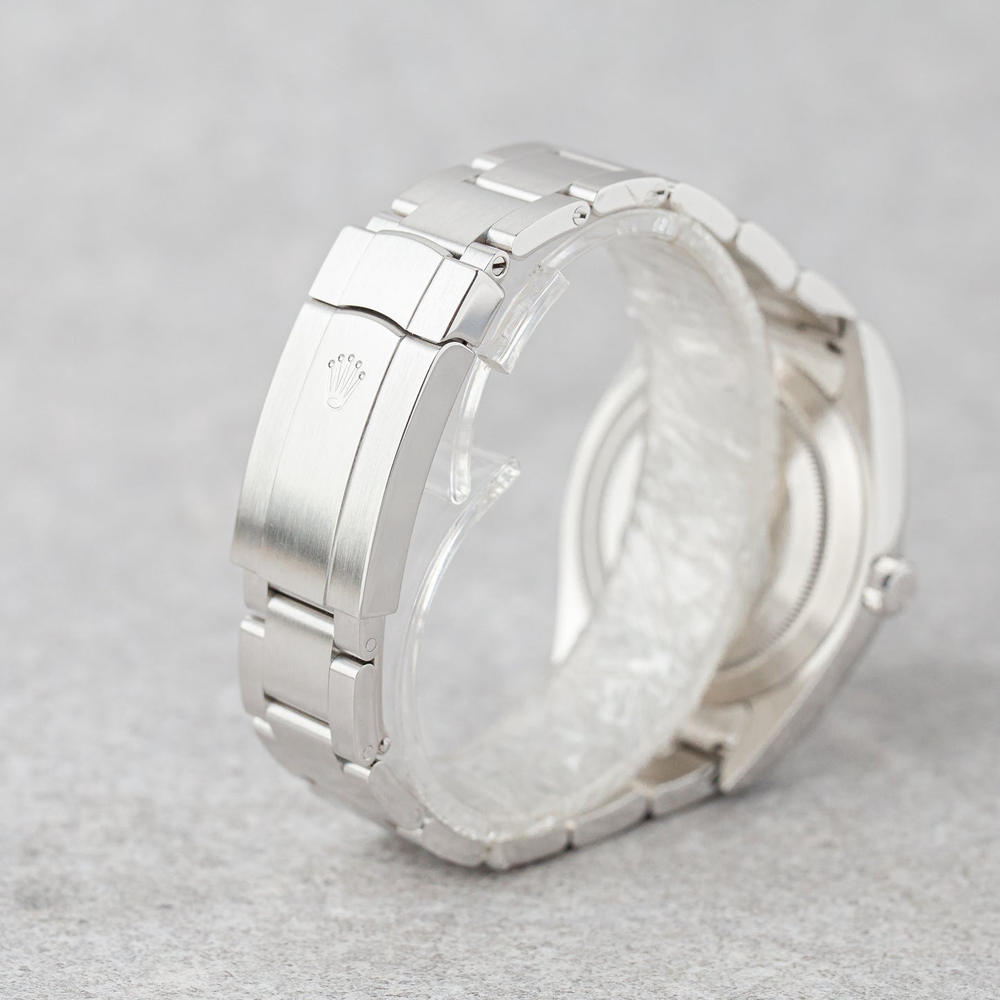 ROLEX OYSTER PERPETUAL 39 RHODIUM REF: 114300 (2018)
