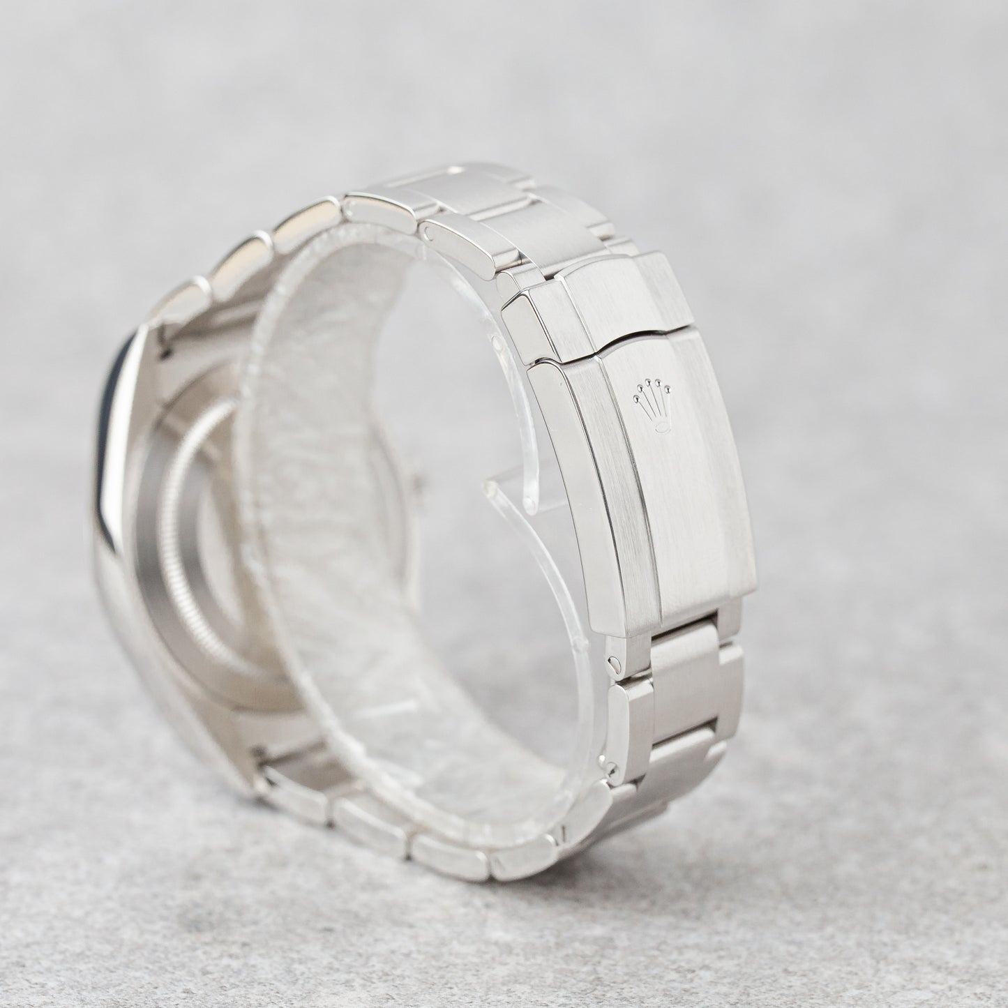 ROLEX OYSTER PERPETUAL 39 RHODIUM REF: 114300 (2018)