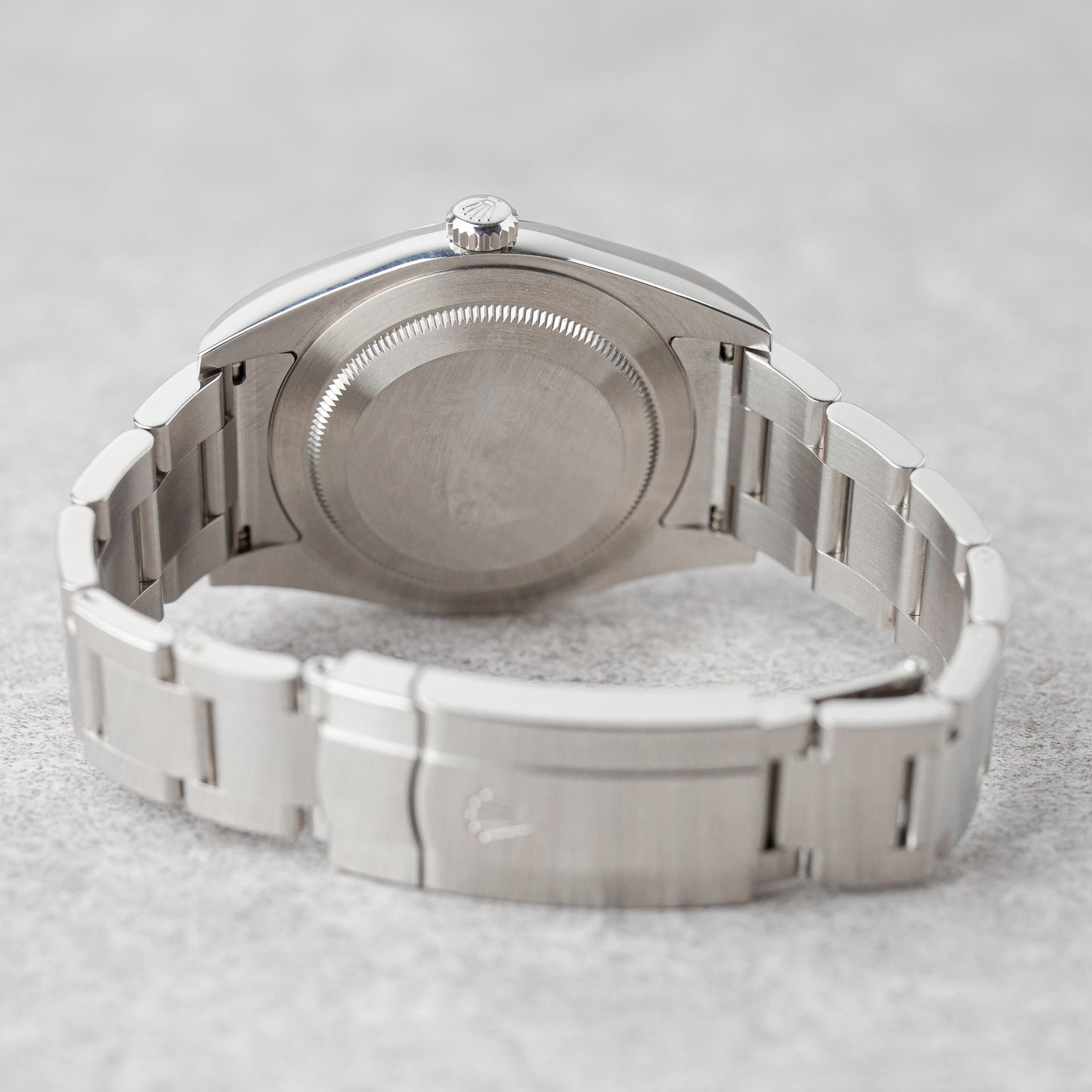 ROLEX OYSTER PERPETUAL 39 RHODIUM REF: 114300 (2018)