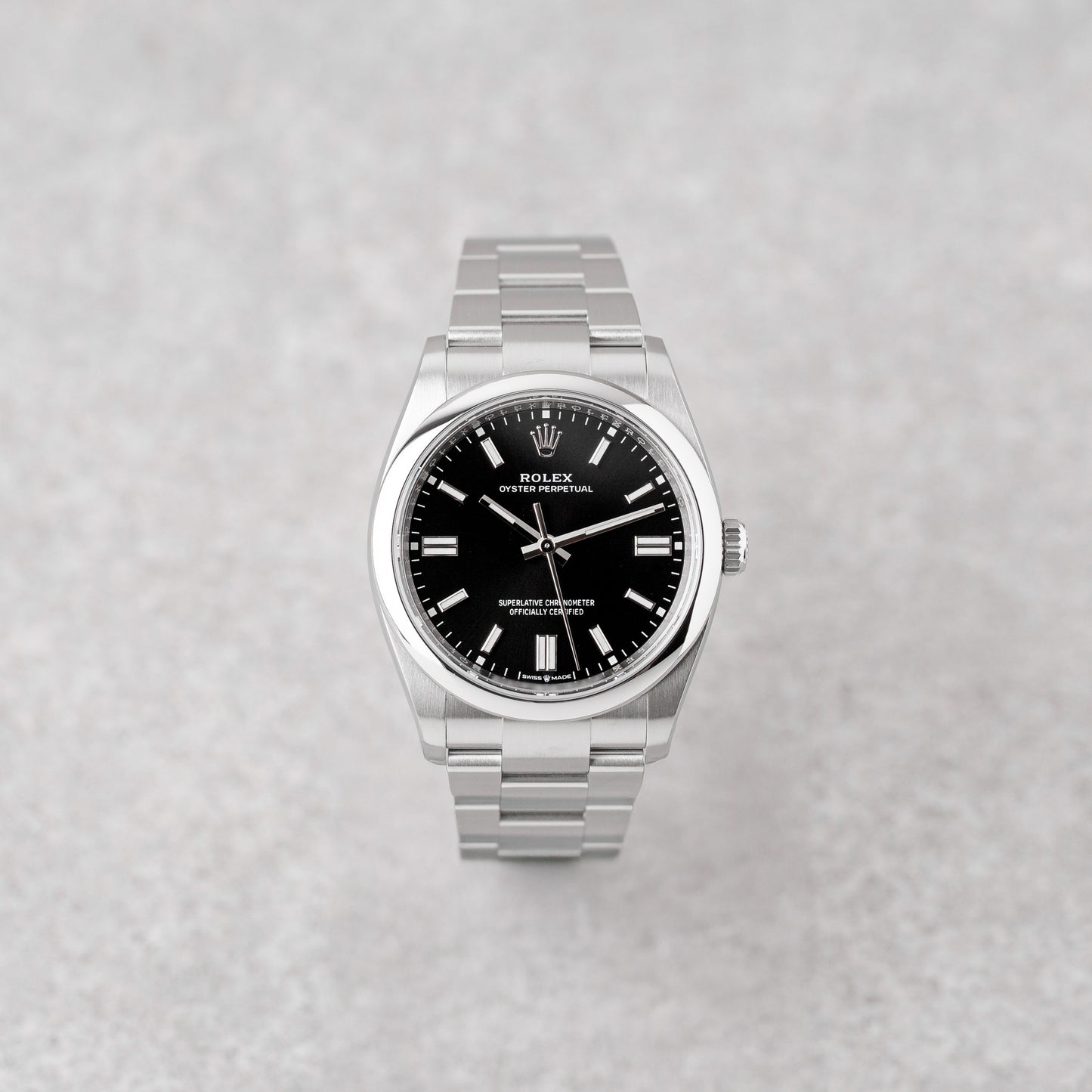 ROLEX OYSTER PERPETUAL 36 BLACK REF: 126000 (2025)