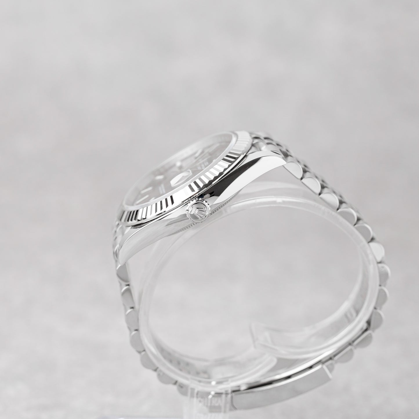 ROLEX DATEJUST 41 RHODIUM DIAL REF: 126334 (2025)