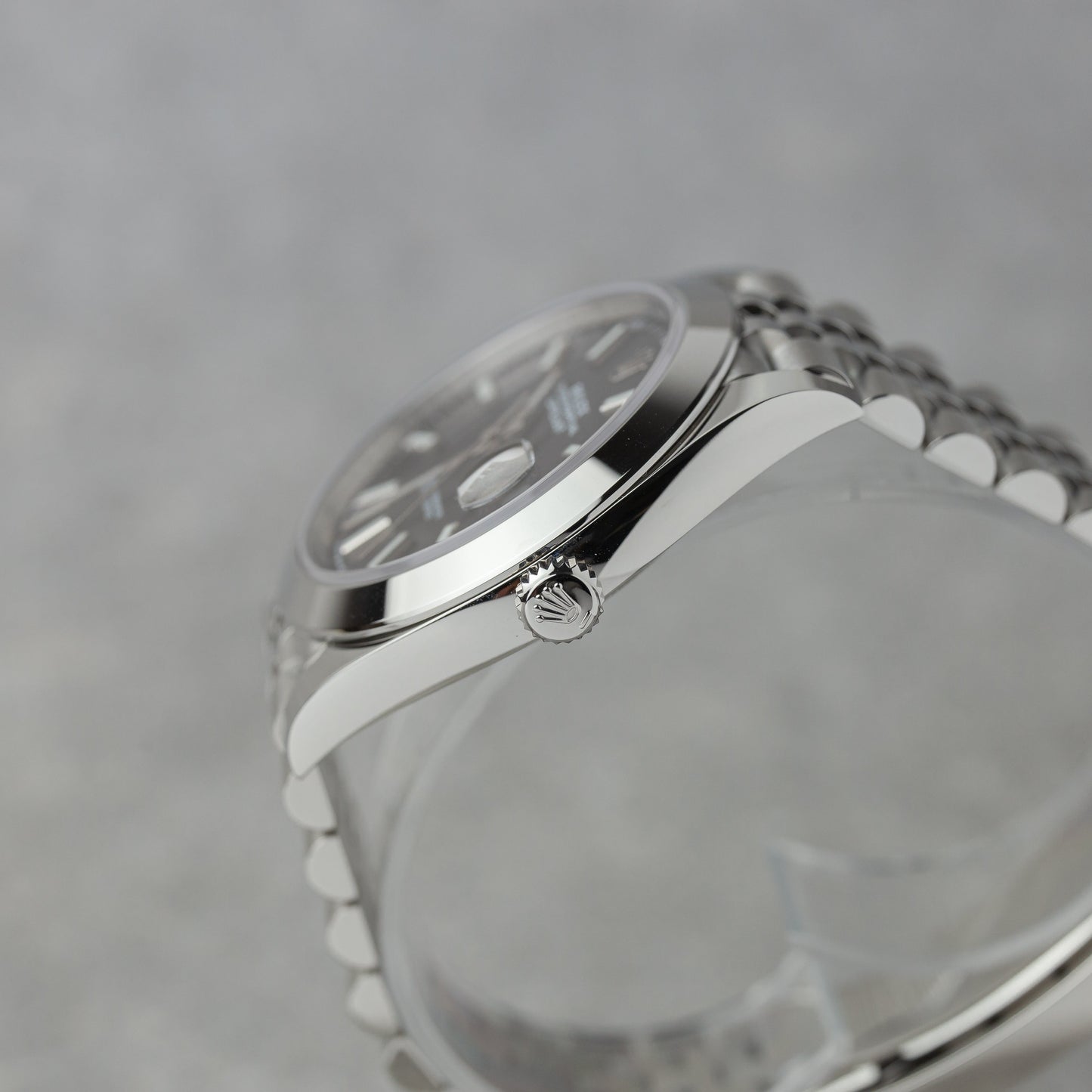 ROLEX DATEJUST 41 BLACK REF: 126300