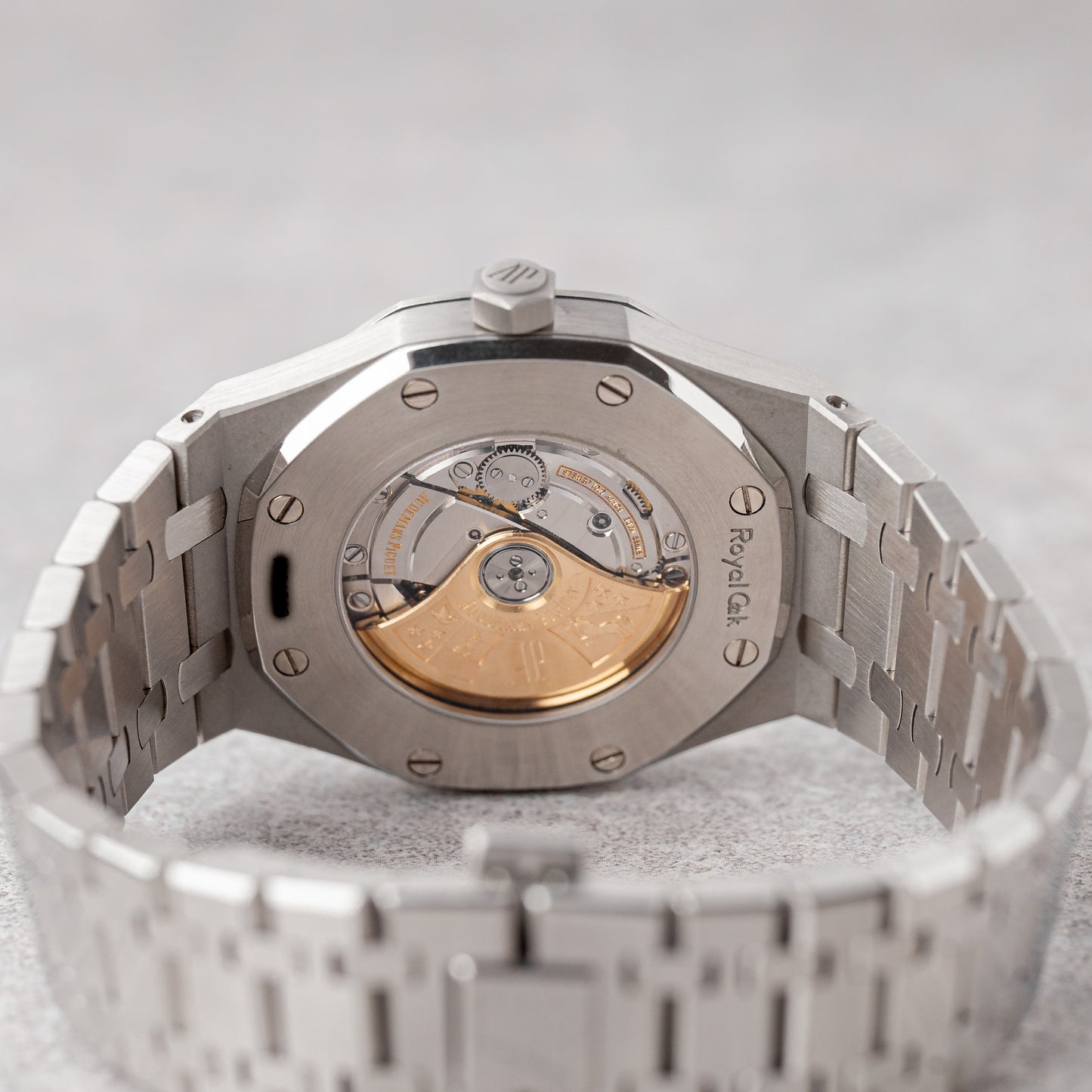 AUDEMARS PIGUET ROYAL OAK 41MM WHITE DIAL REF: 15400ST (2018)