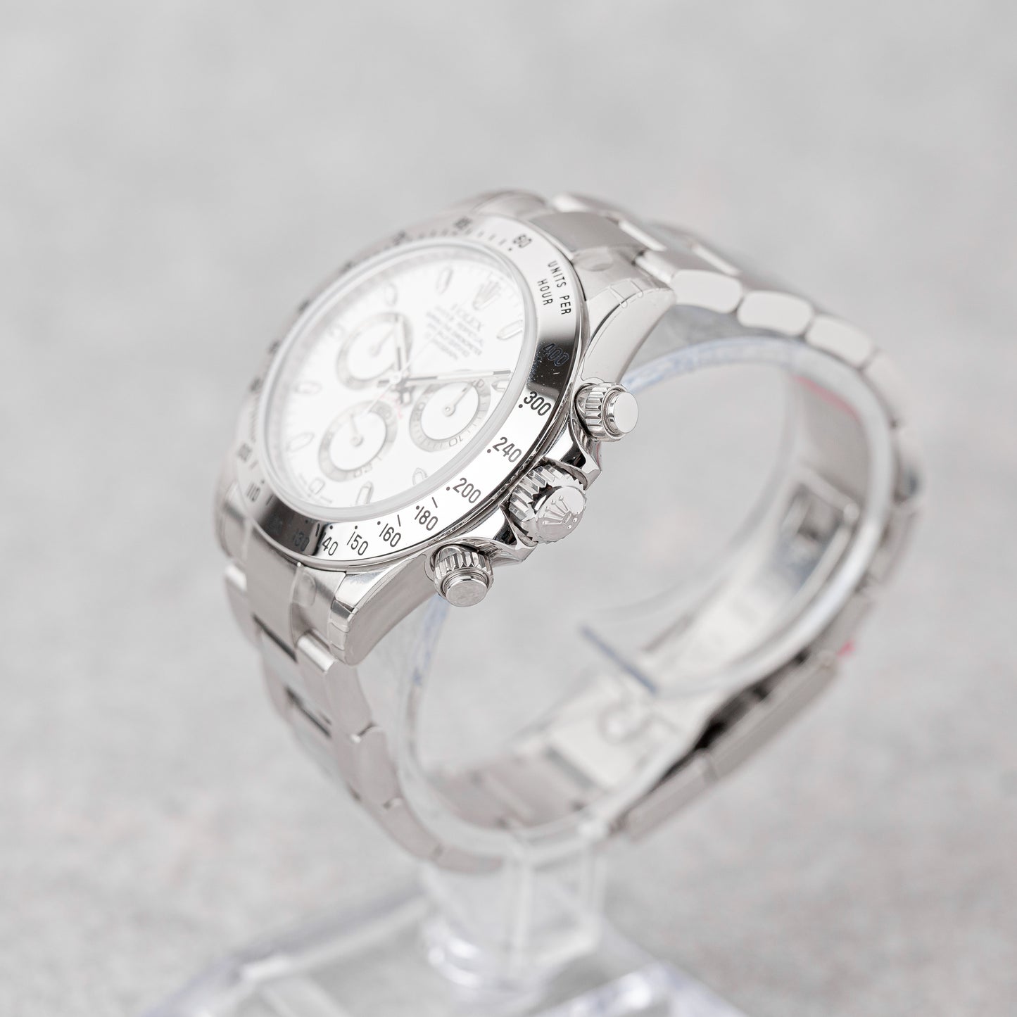 ROLEX DAYTONA "WHITE DIAL" REF: 116520 (NOS)