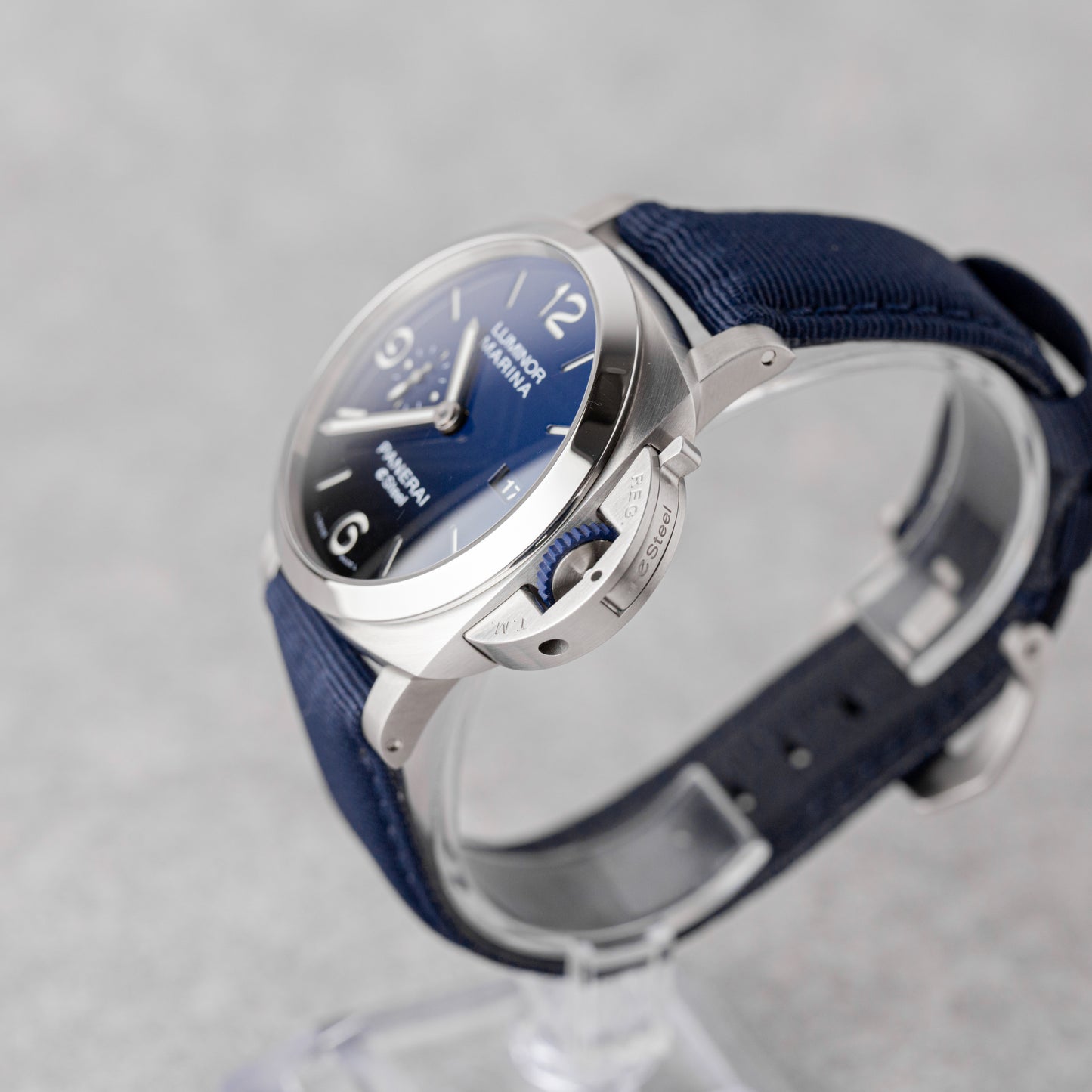 PANERAI LUMINOR MARINA ESTEEL BLU PROFONDO REF: PAM01157
