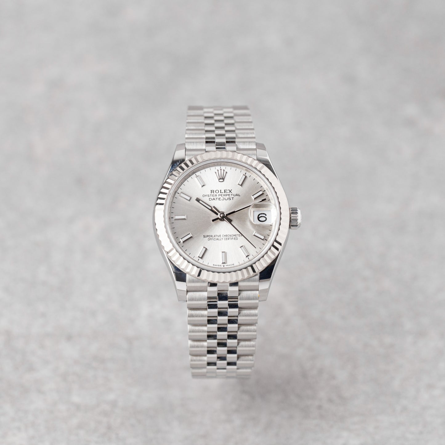 ROLEX DATEJUST 31 SILVER REF: 278274