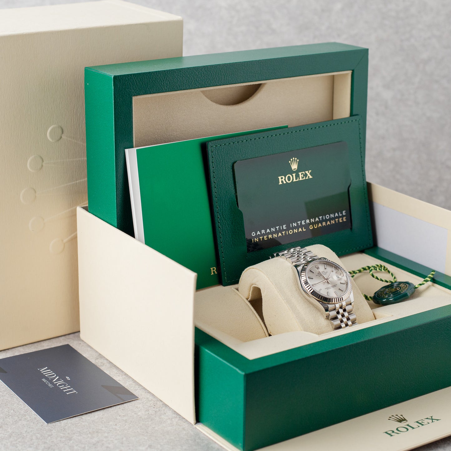 ROLEX DATEJUST 31 SILVER REF: 278274