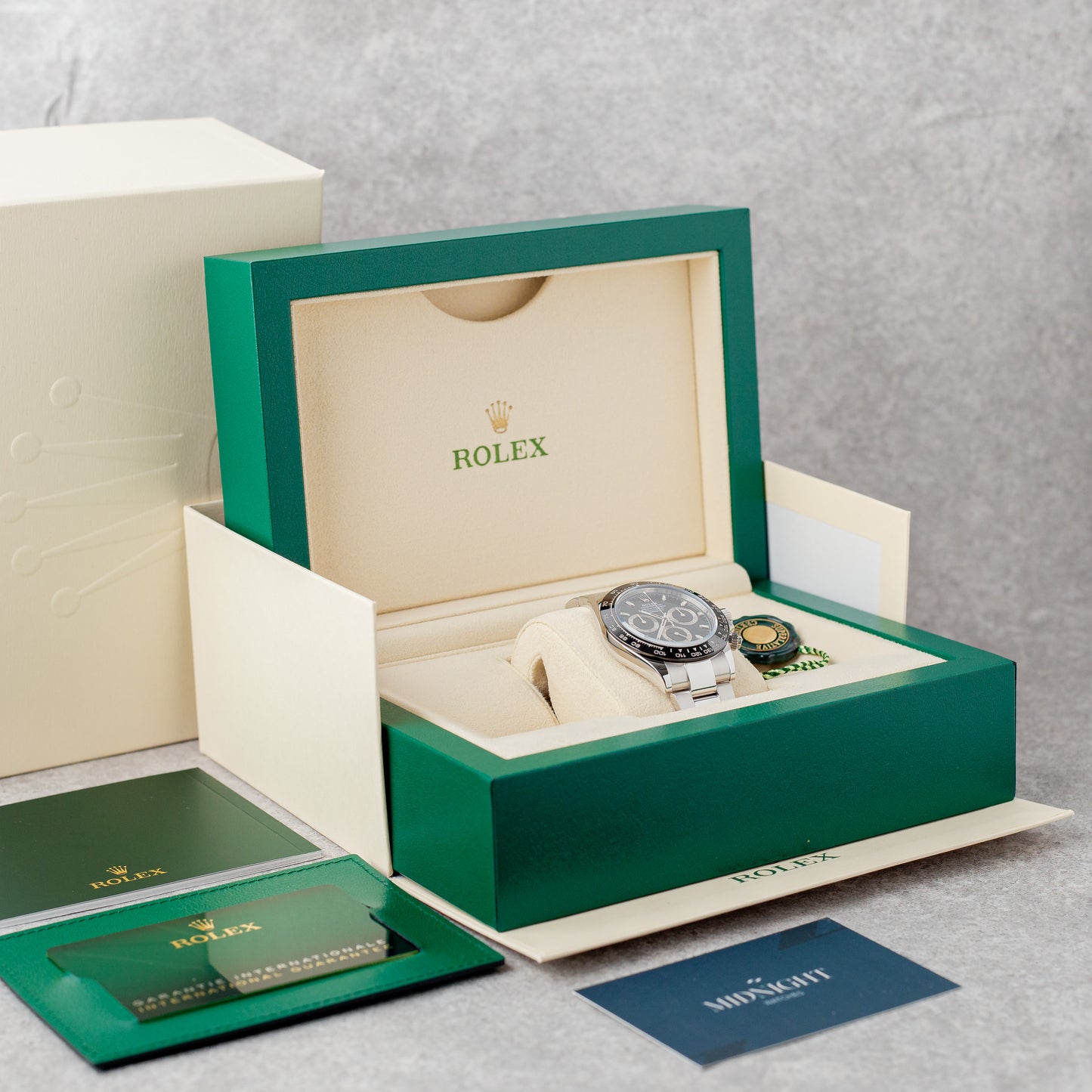 ROLEX DAYTONA "BLACK DIAL" REF: 116500LN (2021)