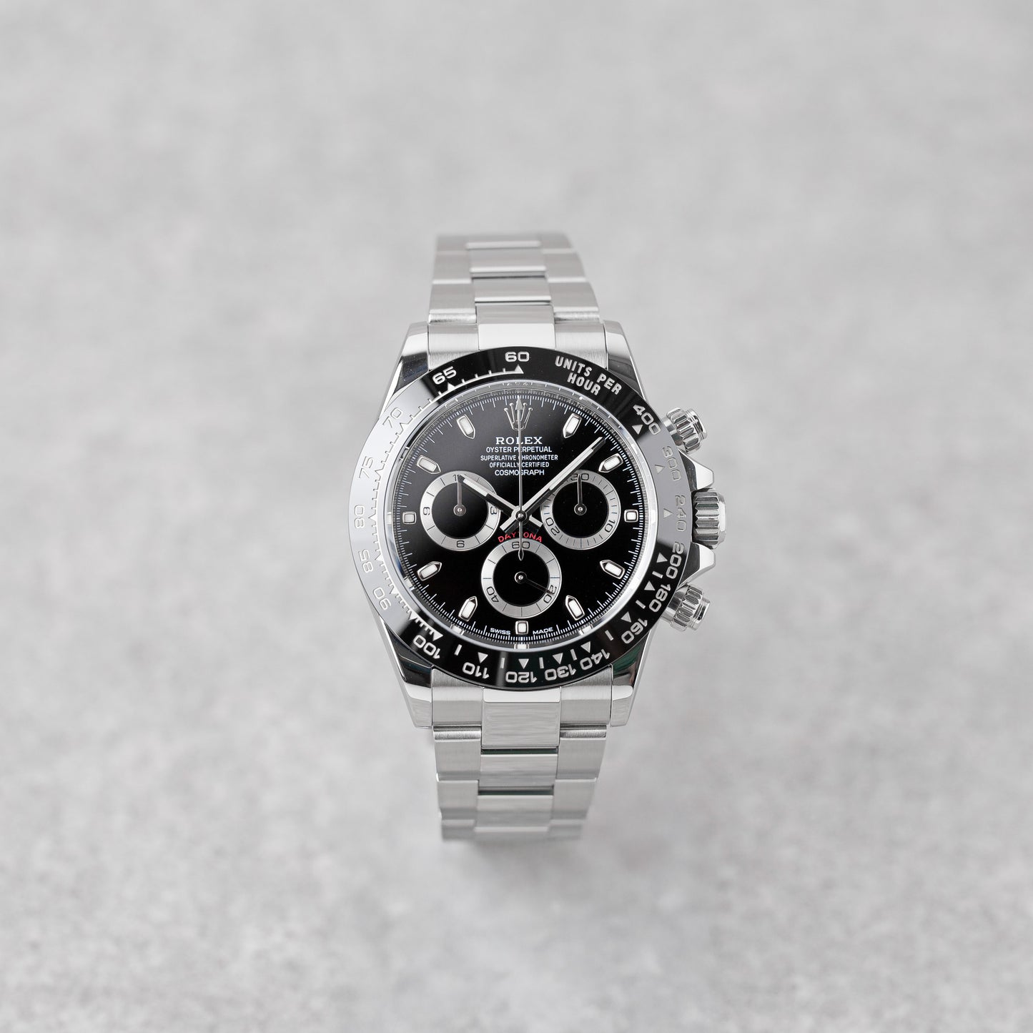 ROLEX DAYTONA "BLACK DIAL" REF: 116500LN (2021)