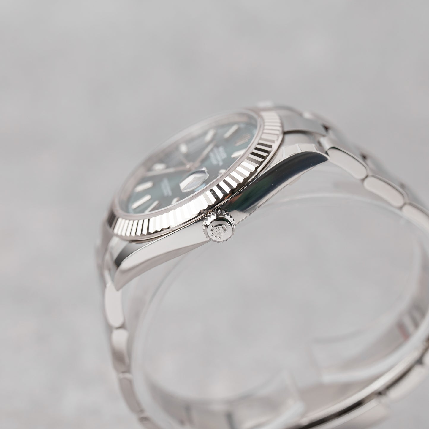 ROLEX DATEJUST 41 GREEN DIAL REF: 126334