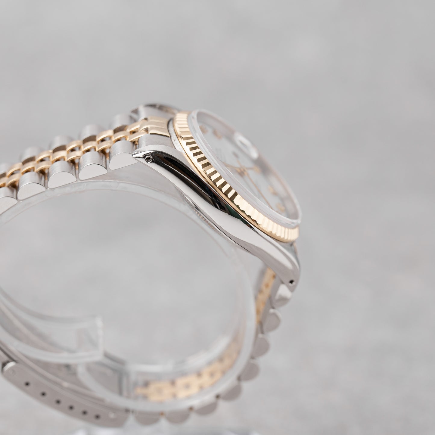 ROLEX DATEJUST 36 DIAL BRANCO DIAMANTES REF: 16233 (1991)