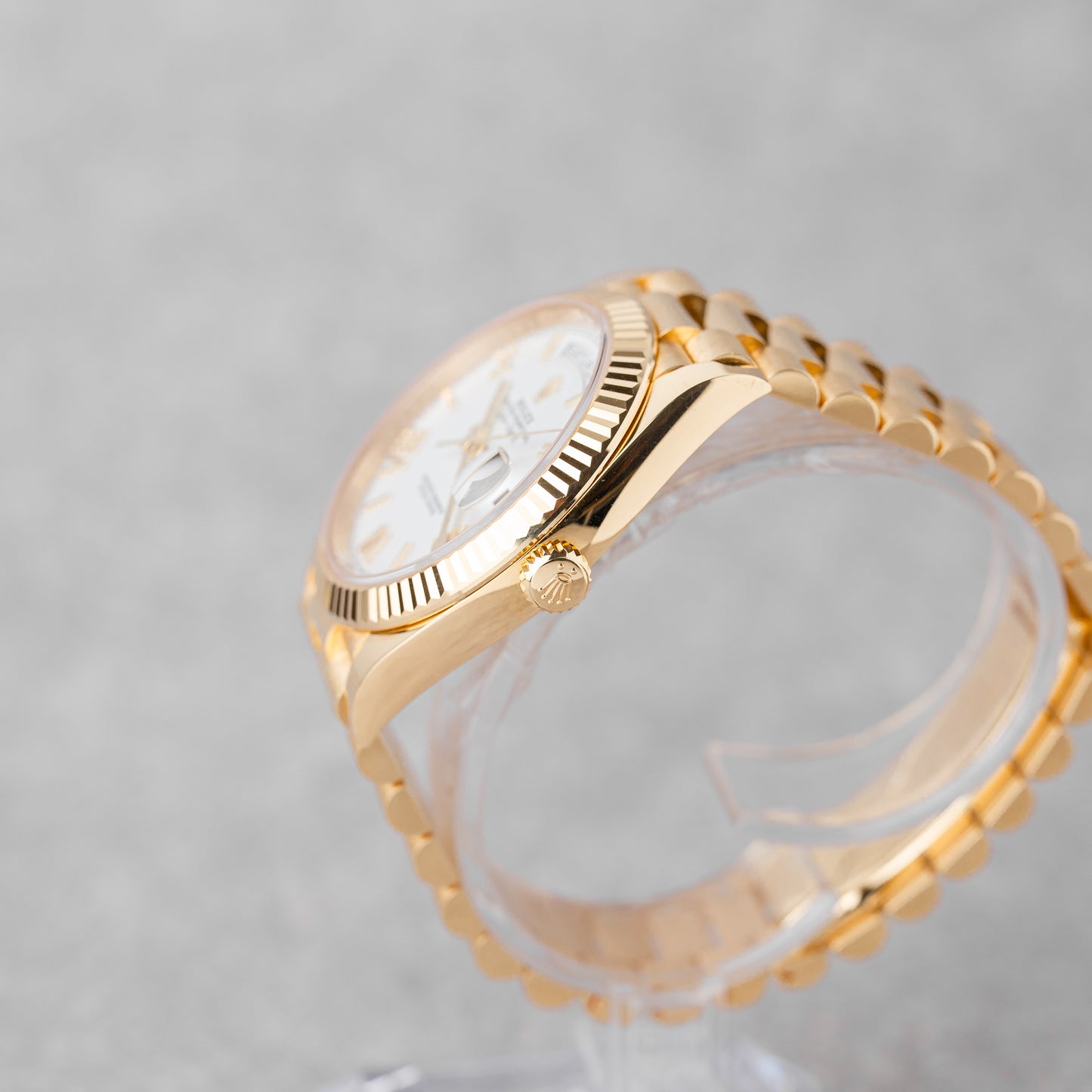 ROLEX DAY-DATE 40 PRESIDENT "WHITE DIAL" REF: 228238