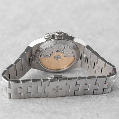 VACHERON CONSTANTIN OVERSEAS DUAL TIME SILVER REF: 7920V/210A-B333