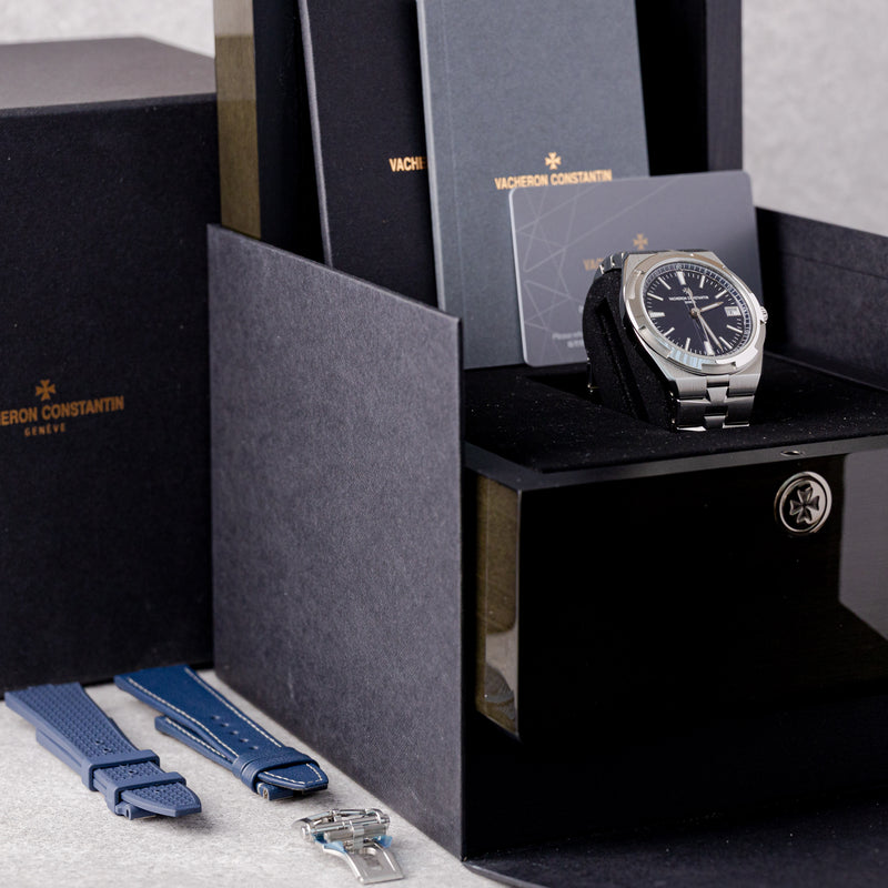 VACHERON CONSTANTIN OVERSEAS BLUE REF: 4520V/210A-B128