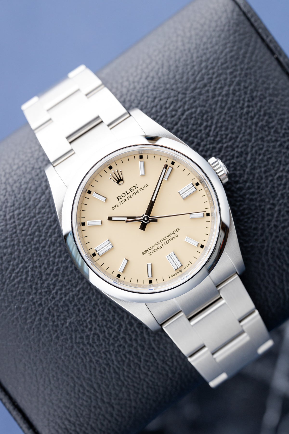 ROLEX OYSTER PERPETUAL 36 'BEIGE DIAL' REF: 126000