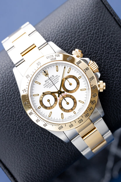 ROLEX DAYTONA 'ZENITH' WHITE DIAL REF: 16523