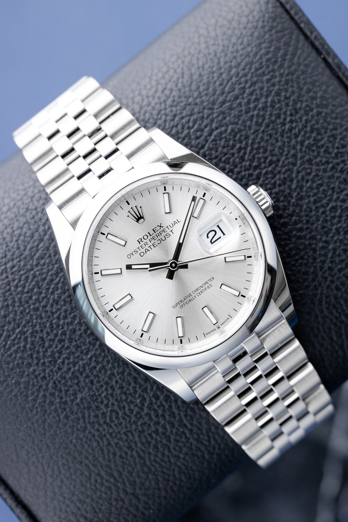 ROLEX DATEJUST 36 SILVER JUBILEE REF: 126200