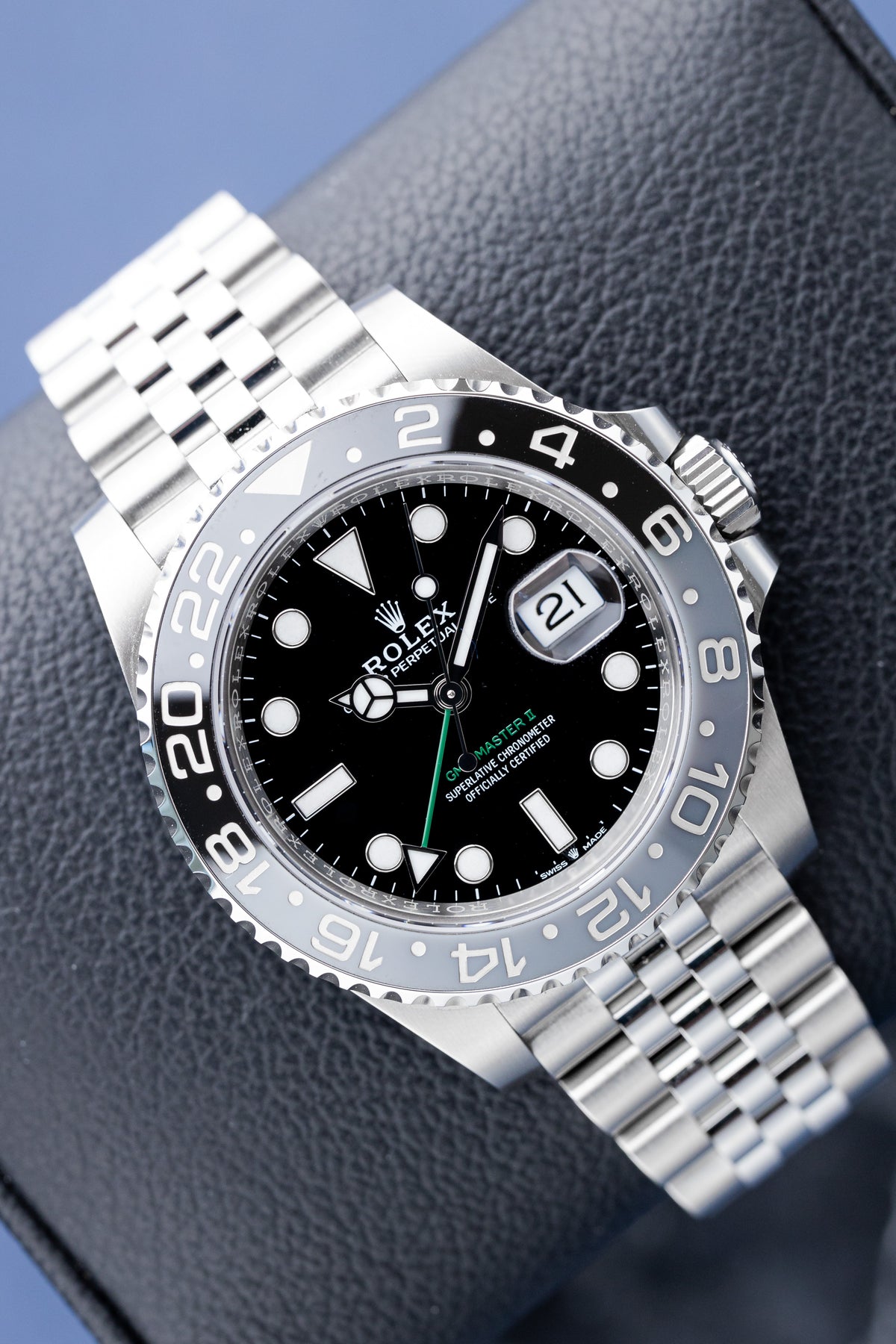 ROLEX GMT-MASTER II 'BRUCE WAYNE' JUBILEE REF: 126710GRNR