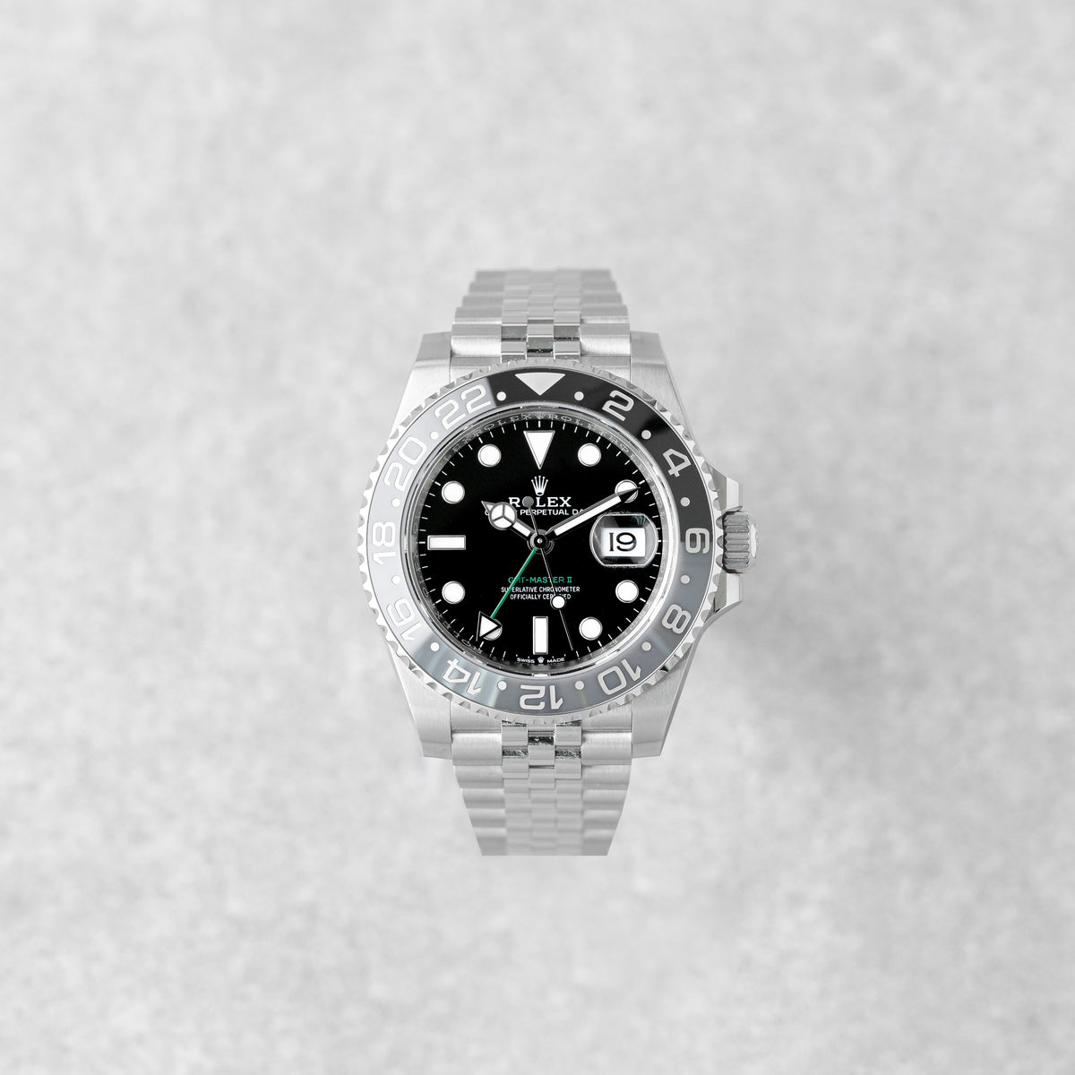 ROLEX GMT-MASTER II 'BRUCE WAYNE' JUBILEE REF: 126710GRNR