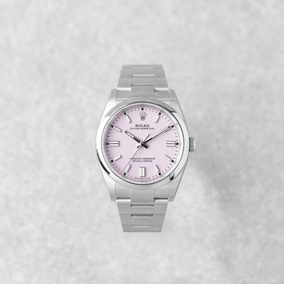 ROLEX OYSTER PERPETUAL 36 'CANDY PINK' REF: 126000