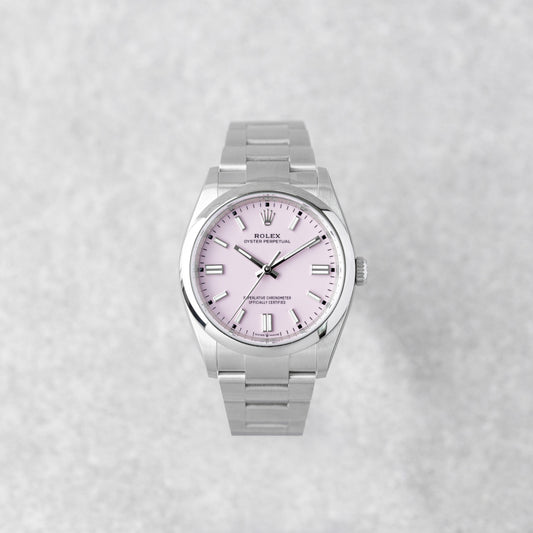 ROLEX OYSTER PERPETUAL 36 'CANDY PINK' REF: 126000