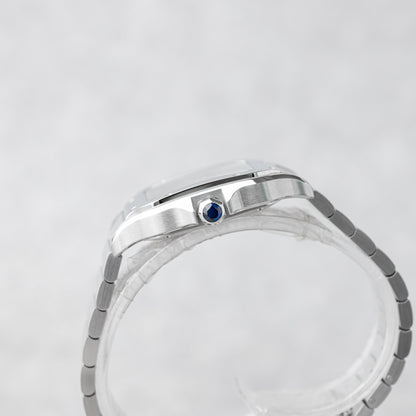 CARTIER SANTOS MEDIUM 'BLUE' REF: WSSA0063