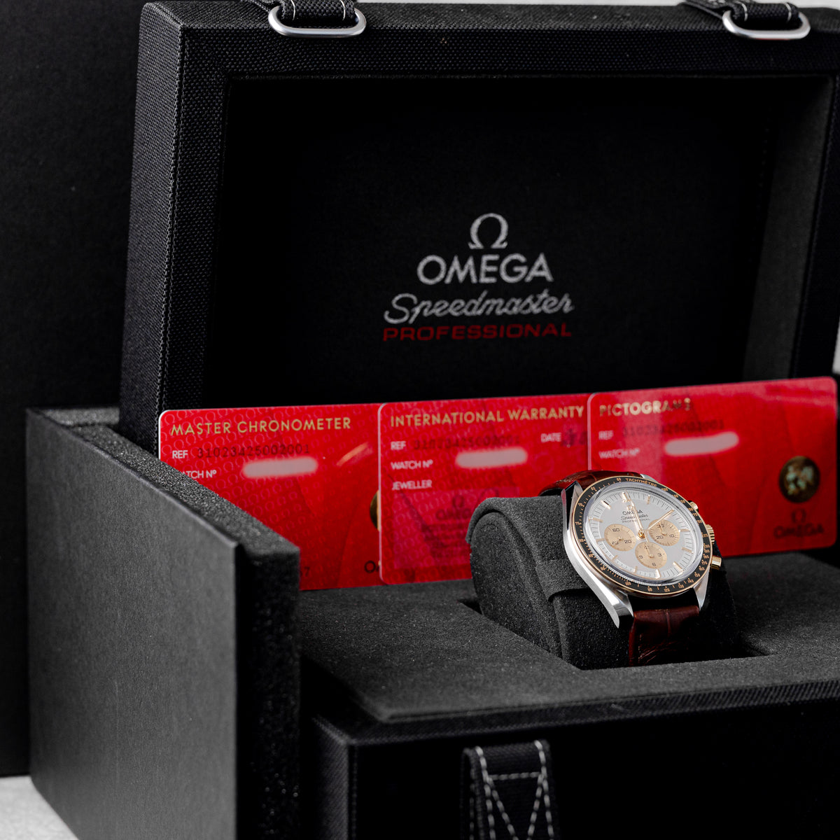 OMEGA SPEEDMASTER MOONWATCH PROFESSIONAL TWO-TONE REF: 310.23.42.50.02.001