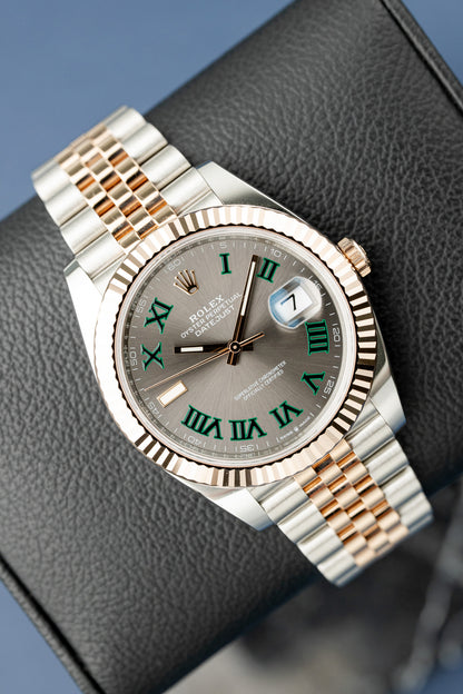 ROLEX DATEJUST 41 WIMBLEDON REF: 126331 (2021)