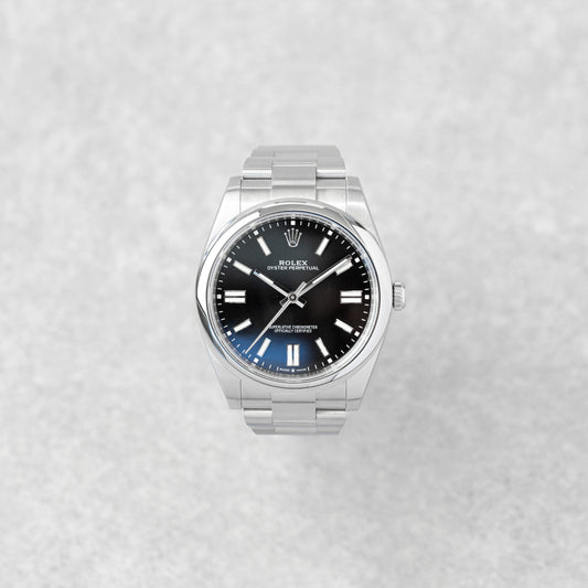 ROLEX OYSTER PERPETUAL 41 PRETO REF: 124300 (2023)